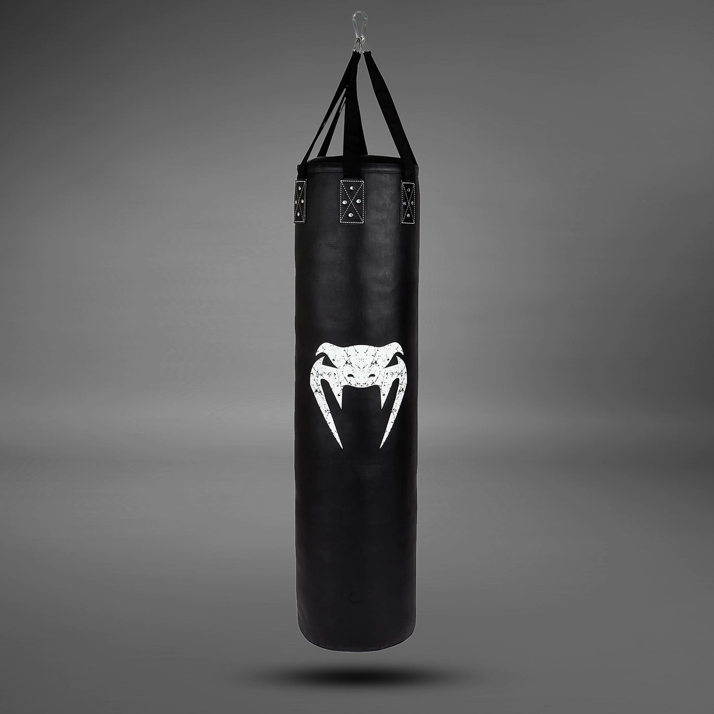Saco de Boxeo Venum Challenger (gancho incluido) - Negro/Blanco - 170 cm - Lleno