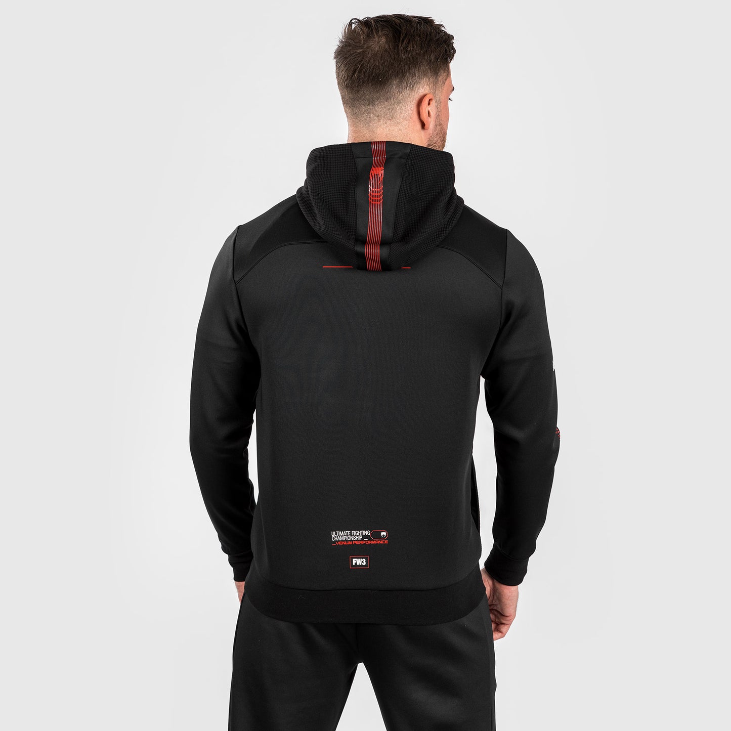 UFC Adrenaline by Venum Fight Week Sudadera con cremallera para Hombre - Negra