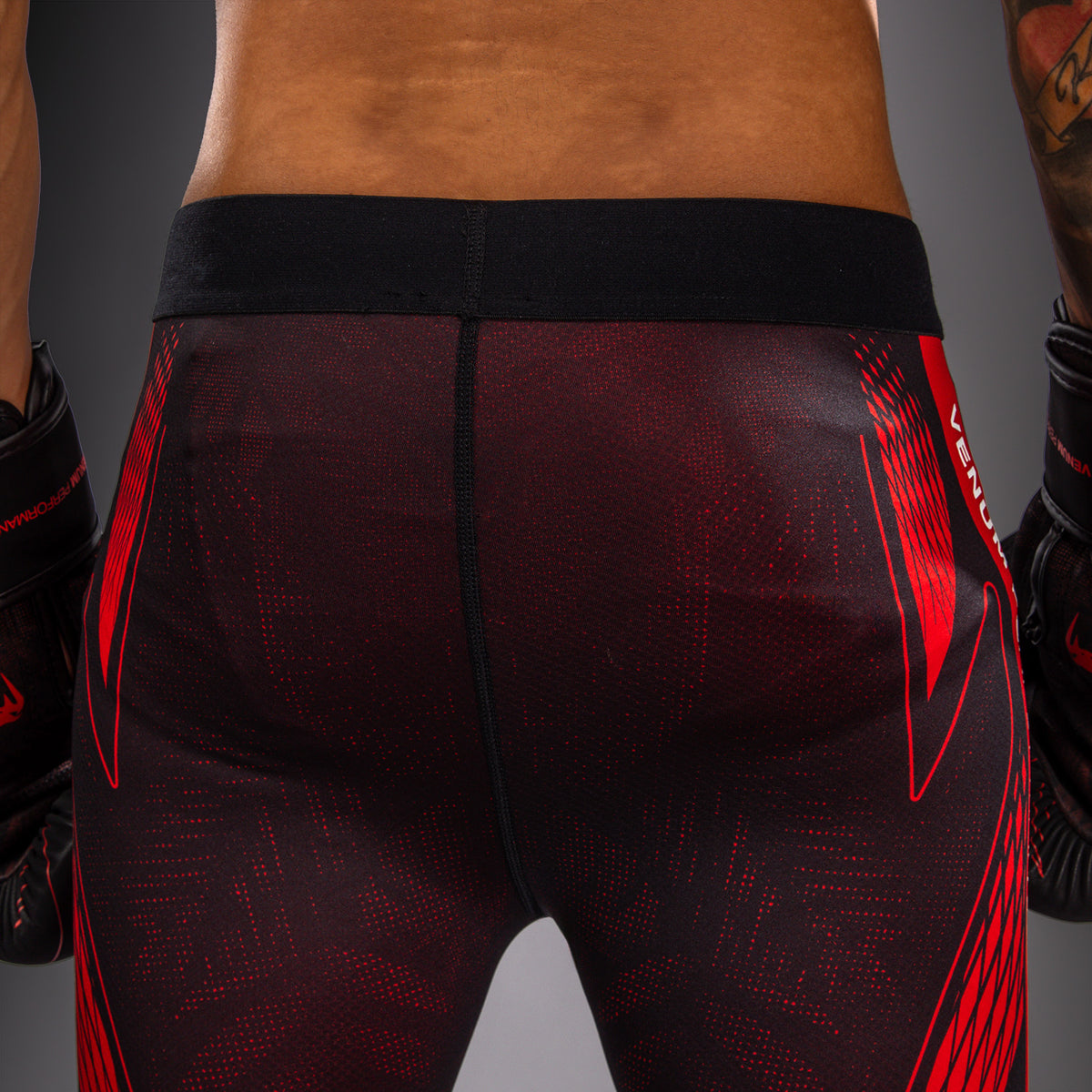 Venum Amazonia Reborn Pantalón de compresión - Negro/Rojo