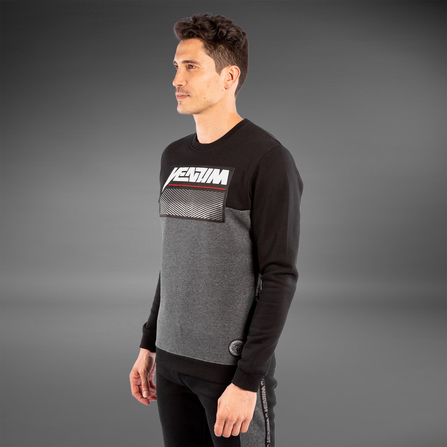 Sudadera Venum Rafter - Gris Jaspeado Oscuro