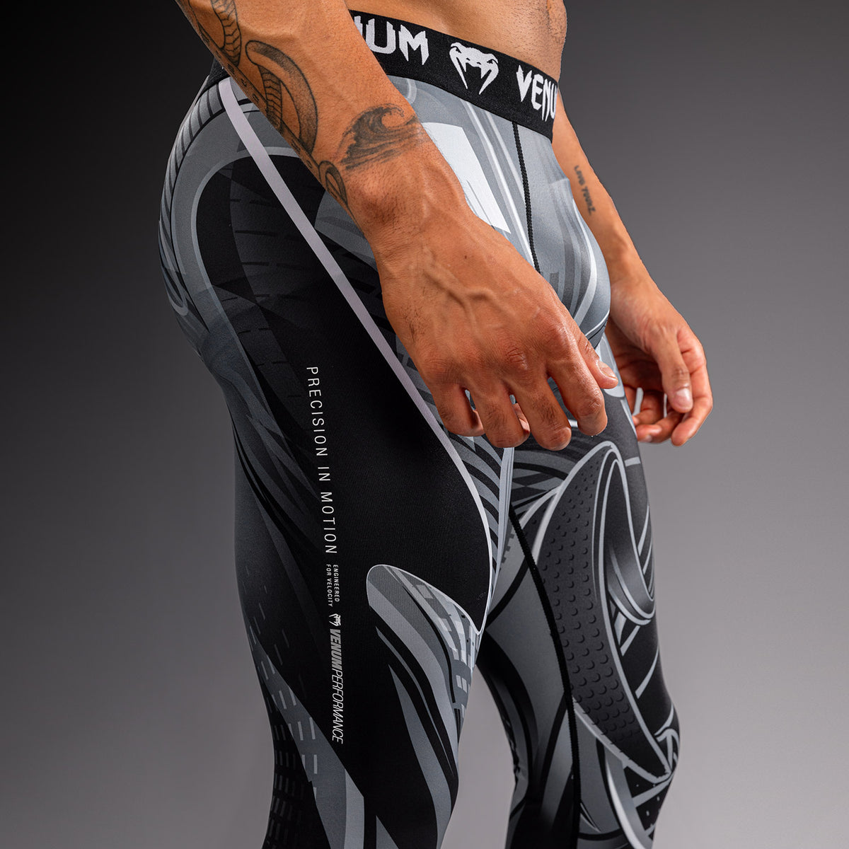 Venum Crimson Viper 2.0 Mallas de compresión - Negro/Gris