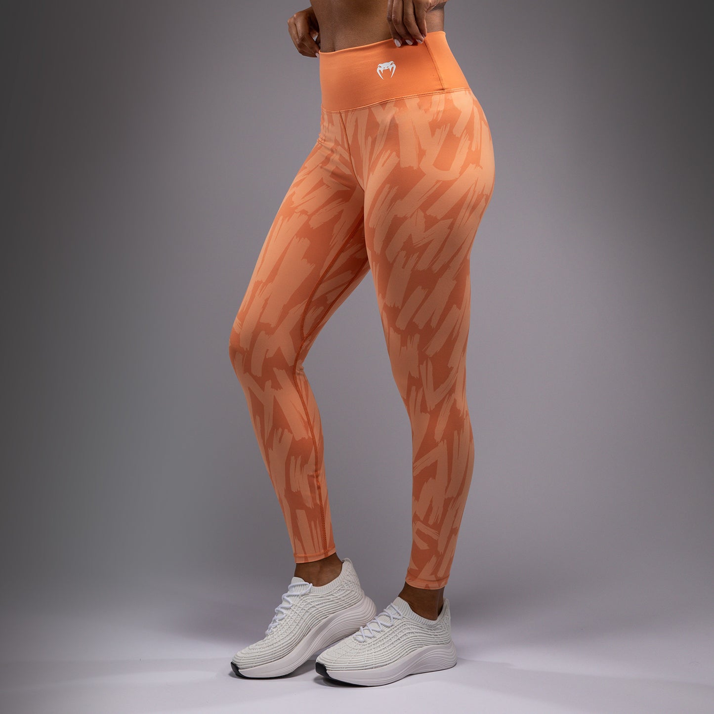 Venum Graffiti Leggings de Largo Completo para Mujer - Albaricoque Terciopelo