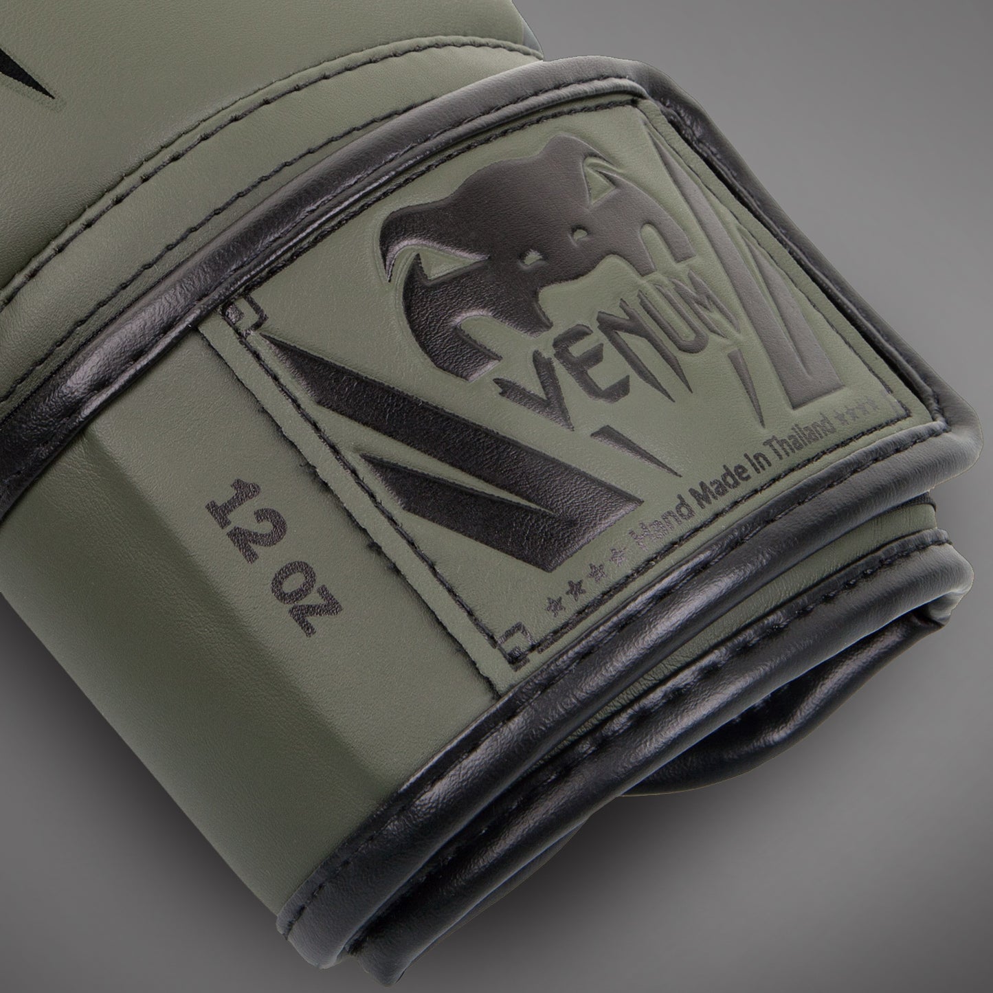 Guantes de Boxeo Venum Elite - Kaki/Negro