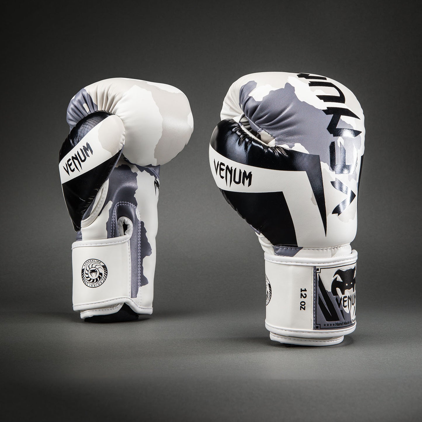 Venum Elite Guantes de Boxeo - Blanco/Gris Claro