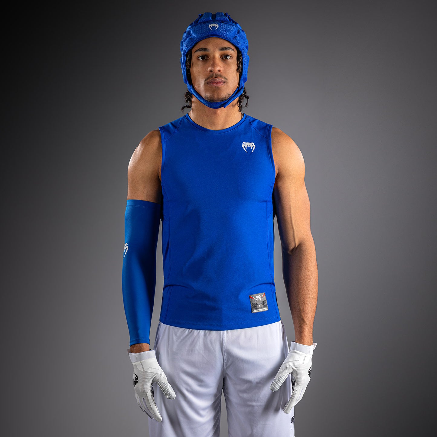 Venum Elite Fútbol Camiseta de Compresión Sin Mangas - Azul Real
