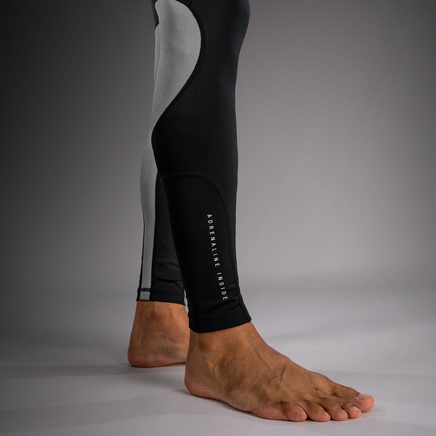 Venum Adrenaline Pantalones Compresores – Negro/Gris Plateado