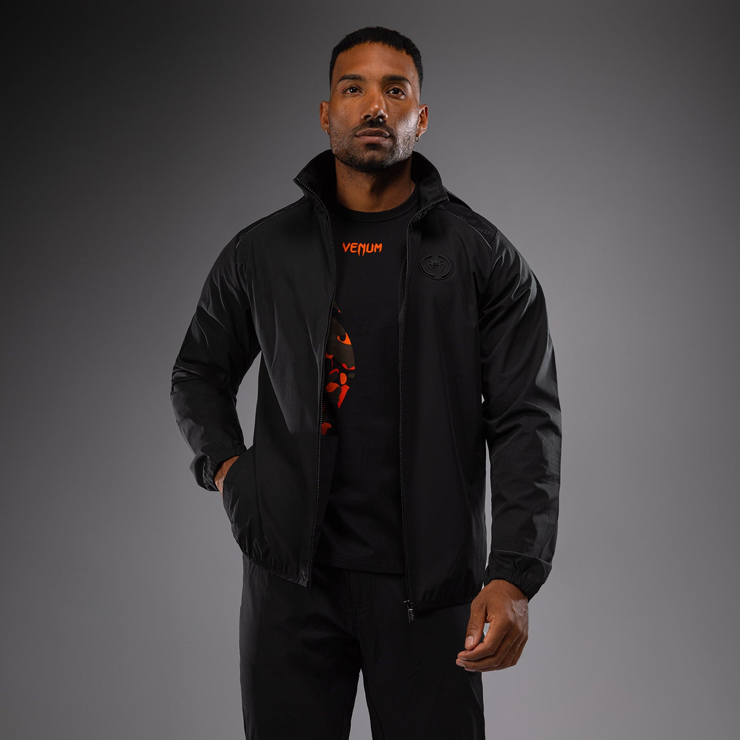 Venum Aero Chaqueta de chándal - Negra