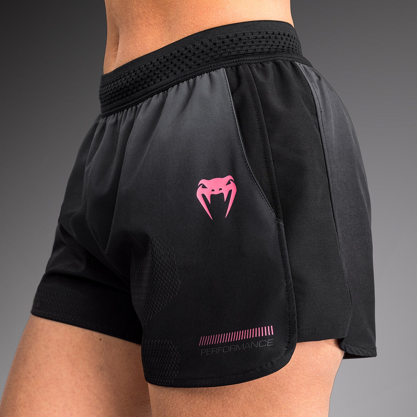 Venum Tactical XT Training Shorts Mujer - Negro/Gris Tormenta