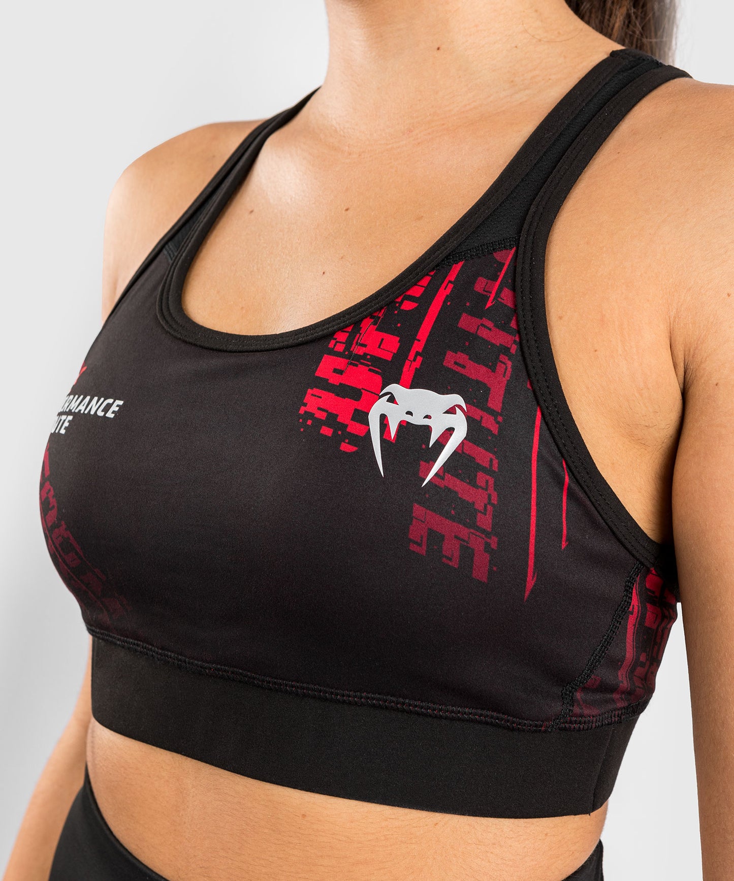 UFC Performance Institute 2.0 Sujetador deportivo para mujer - Negro/Rojo