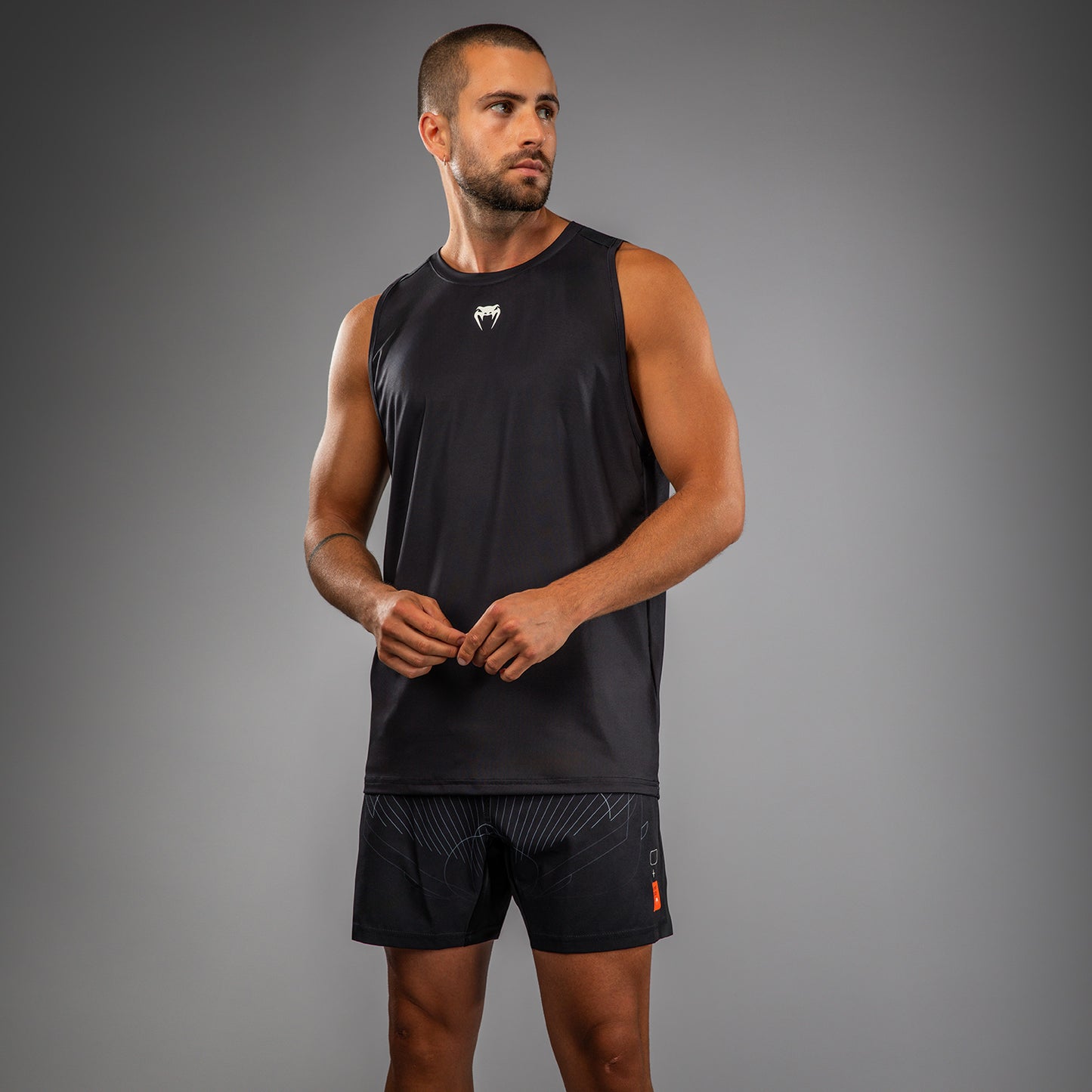 Venum Eclipse Dry-Tech Camiseta Sin Mangas – Negro/Marfil