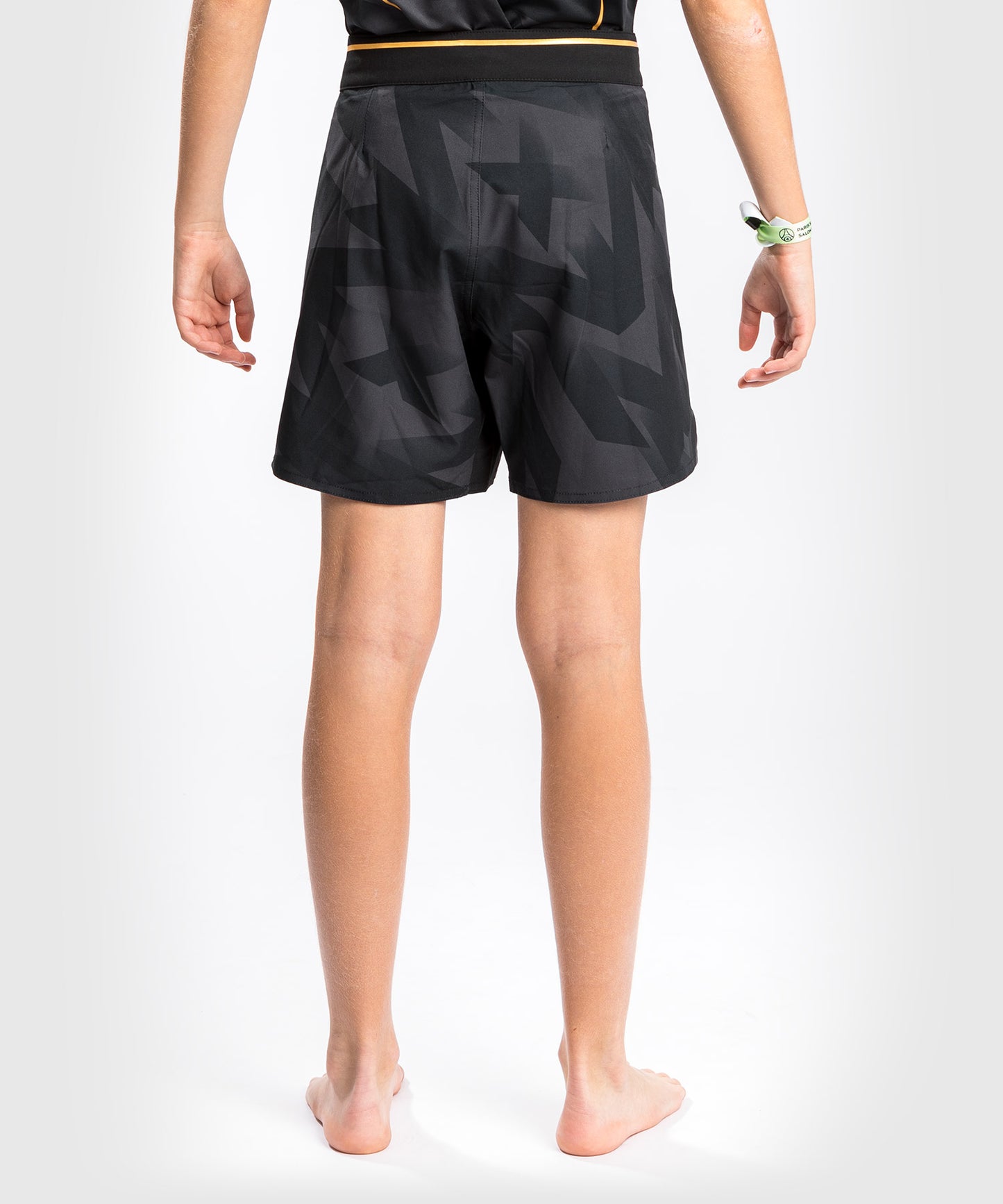 Shorts de MMA Venum Razor - Para Niños - Negro/Oro