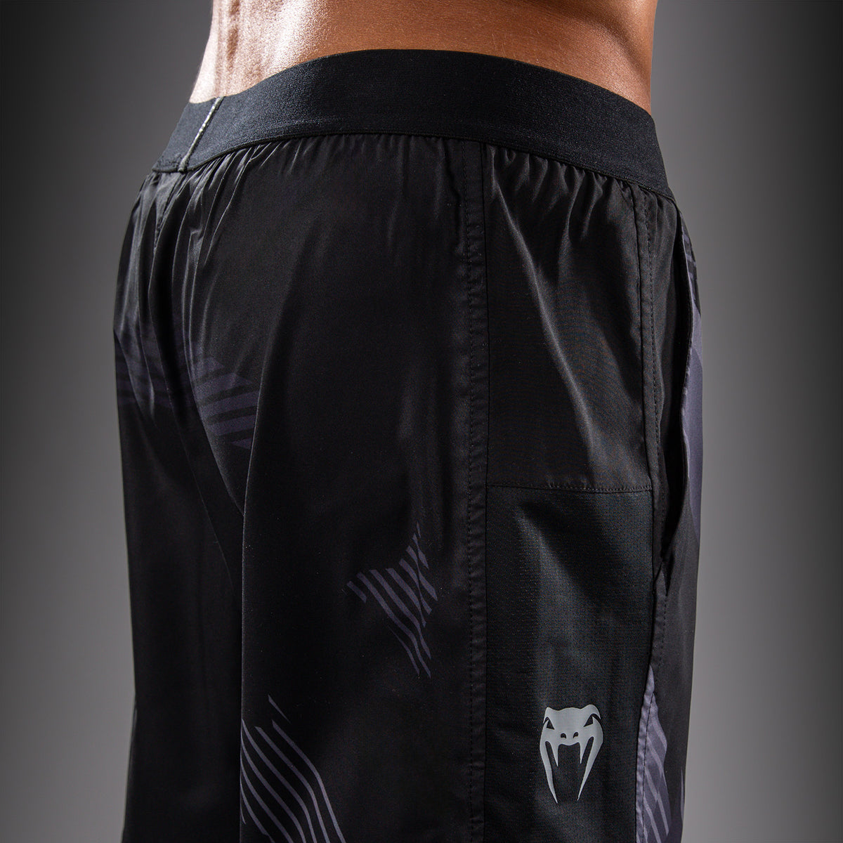 Venum No-Gi 6.0 Pantalón Corto de Entrenamiento - Negro/Gris