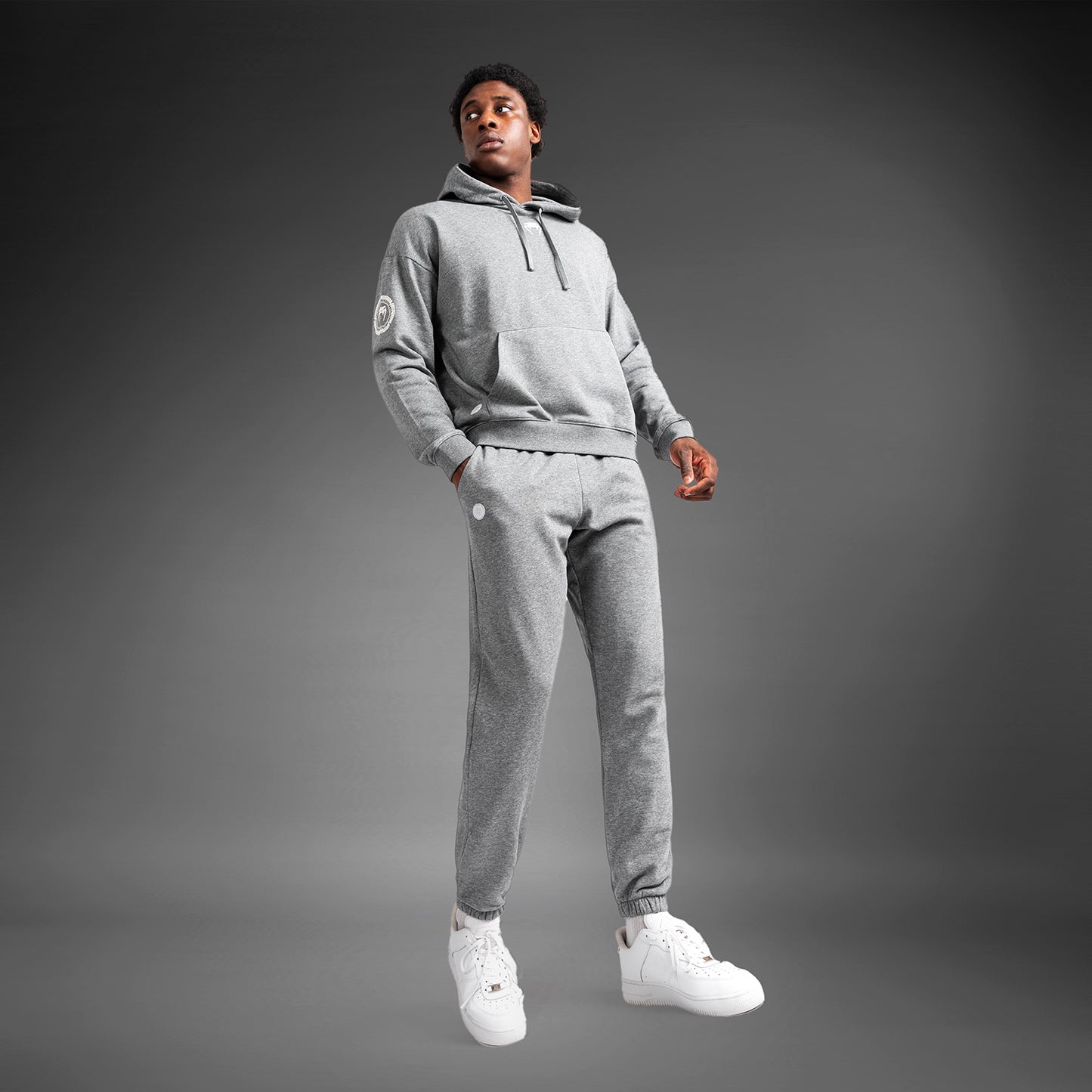 Venum Vortex XL Lite Sudadera Con Capucha para Hombre - Gris Jaspeado Claro