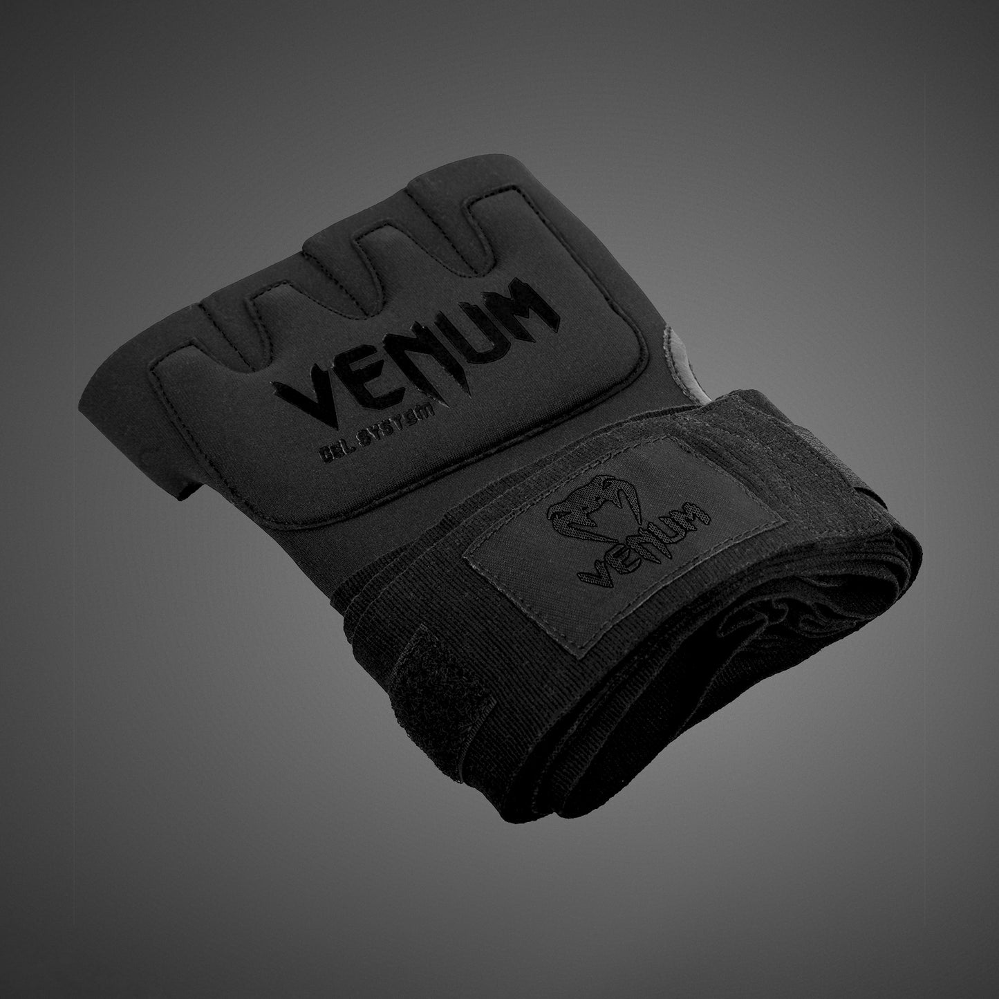 Venum Gel Kontact Guante Venda - Negro/Negro