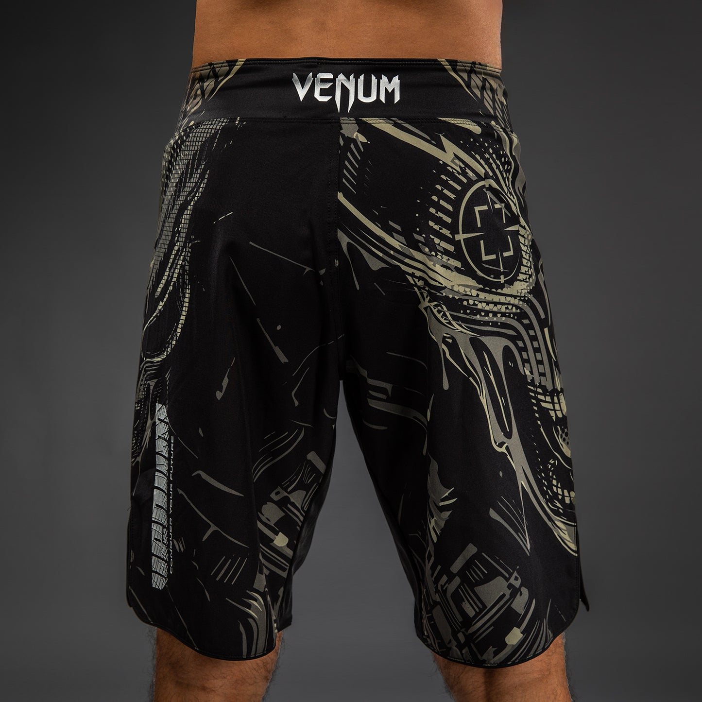 Venum Invader Pantalones de Lucha - Negro/Sand