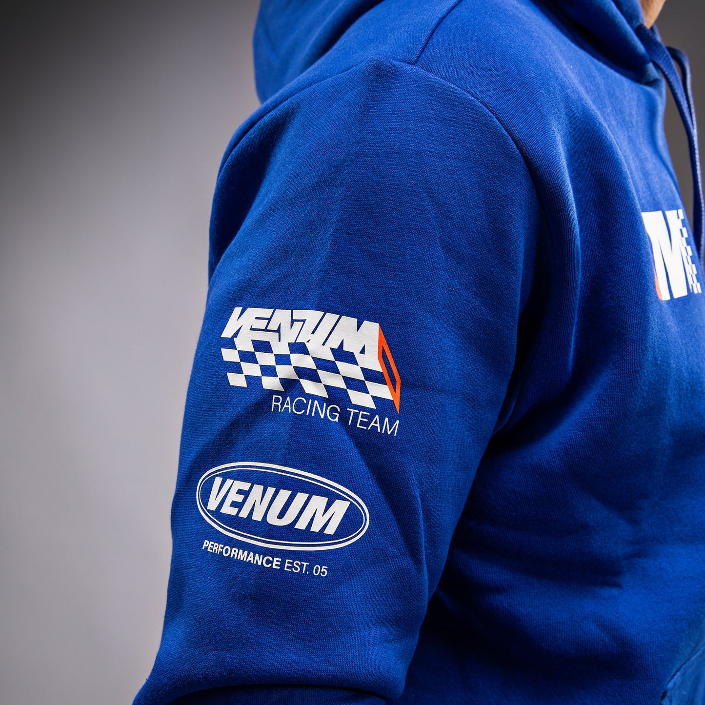 Venum Motorsport Sudadera con Capucha - Azul Real