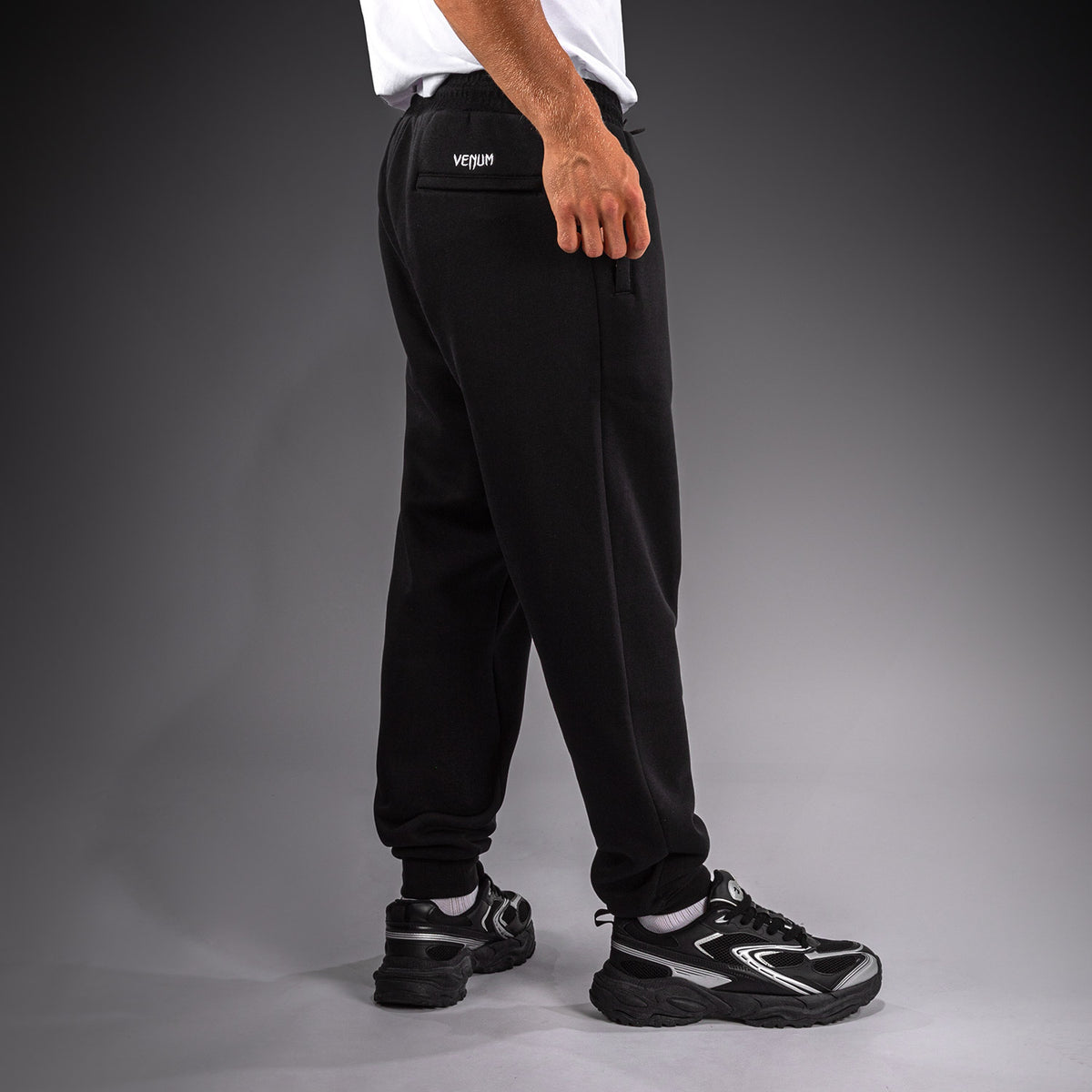 Venum Attack Fleece & Weave Pantalón de chándal - Negro