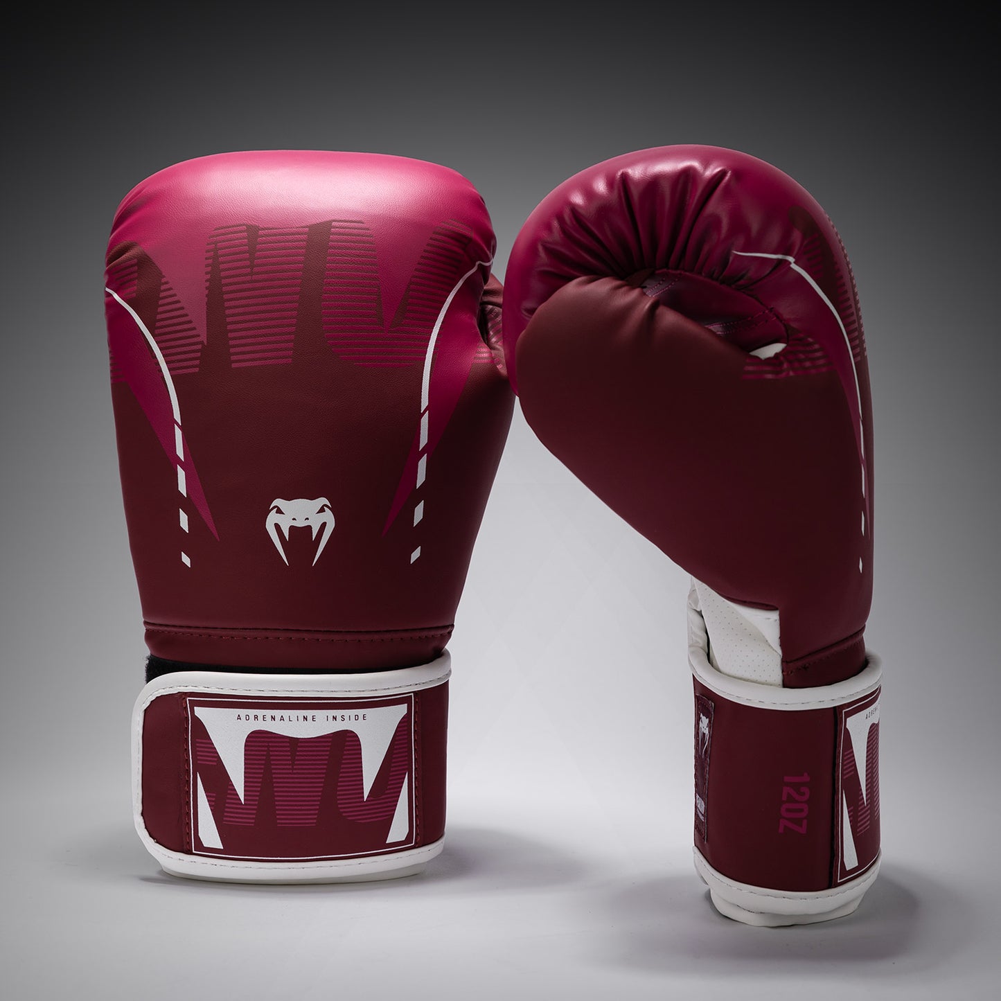 Venum Adrenaline Guantes de Boxeo – Burdeos/Rosa