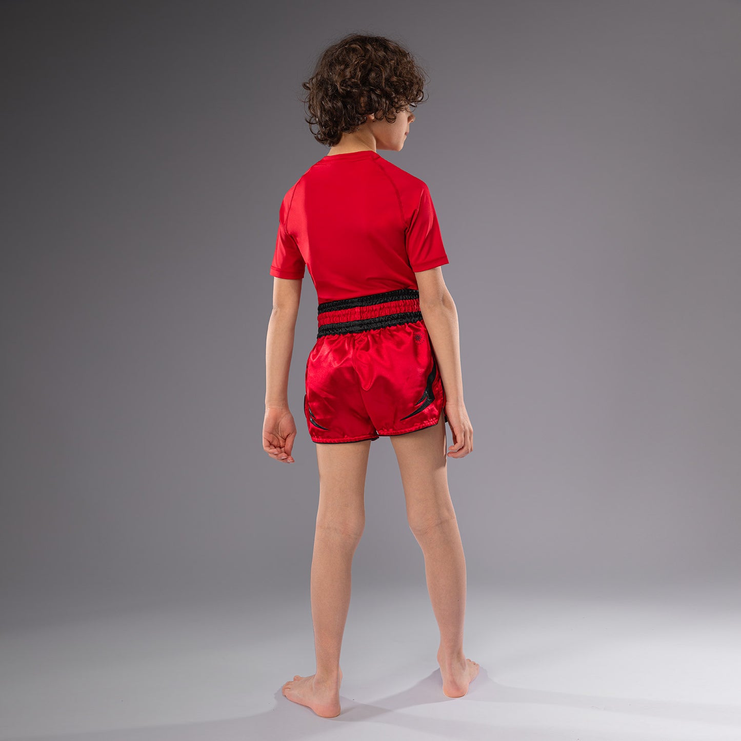 Venum Inferno Pantalones de Thai para Niños - Rojo Cereza