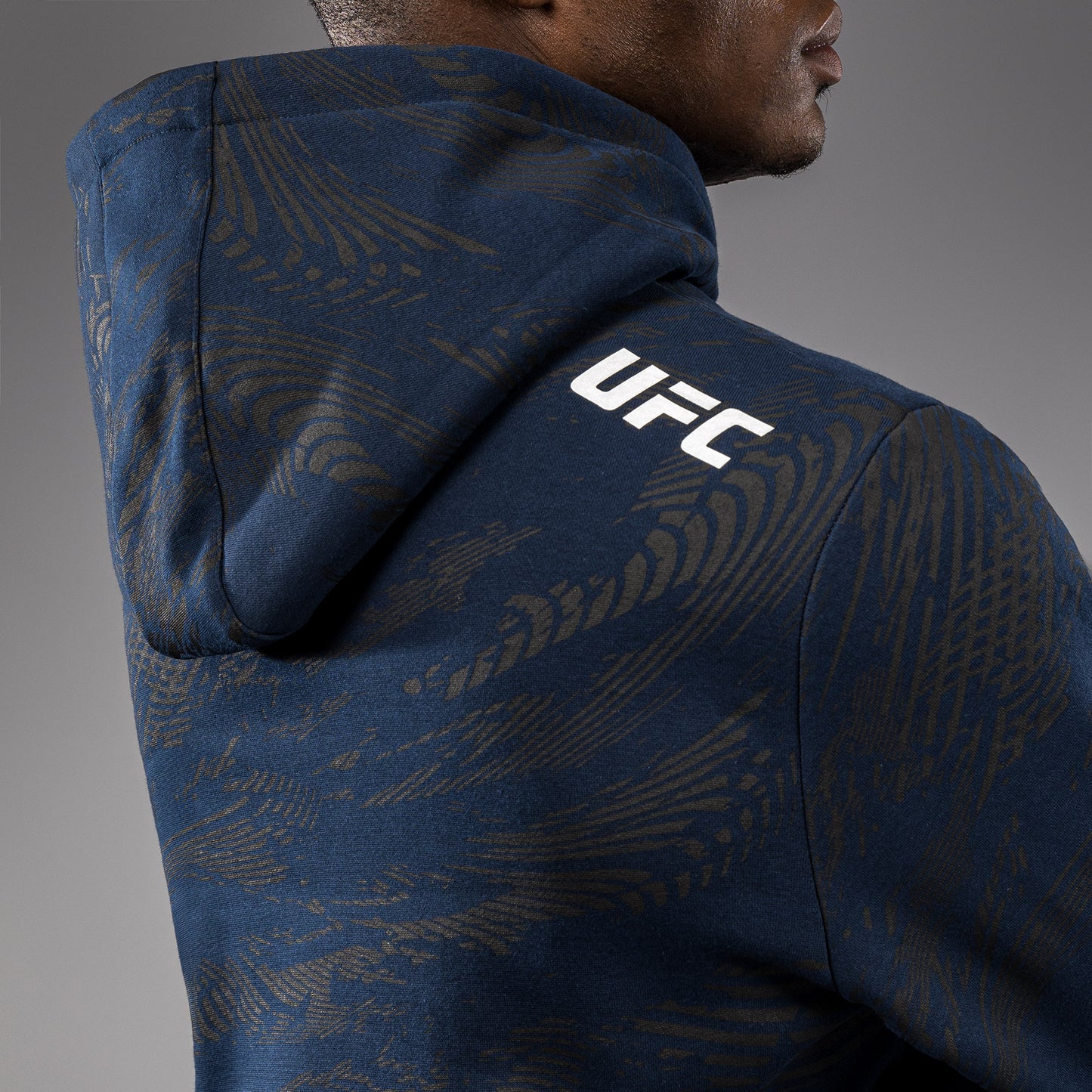 UFC Fusion by Venum Fight Week Sudadera con Capucha para Hombre - Azul oceánico