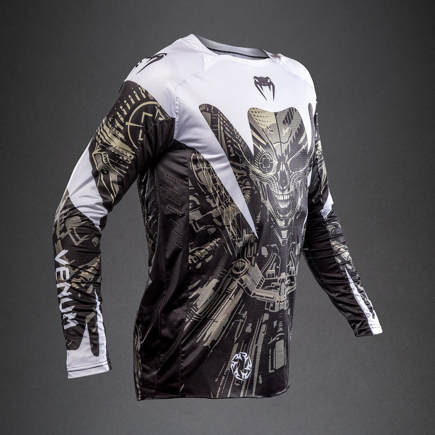 Venum MX Elite Camiseta de Motorsports - Negro/Arena