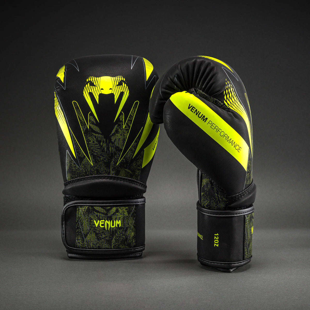 Venum Impact Amazonia Reborn Guantes de boxeo Impact - Negro/Verde