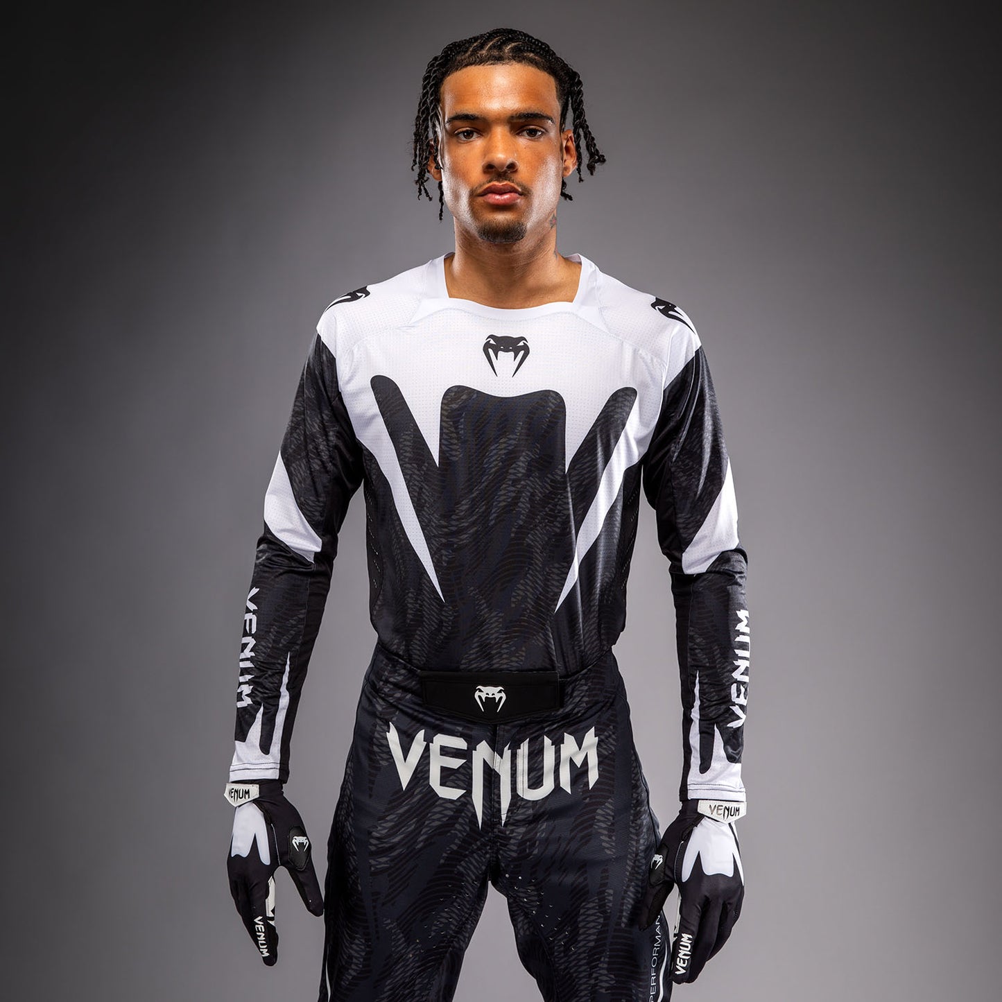 Venum MX Elite Camiseta de Motorsports - Negro