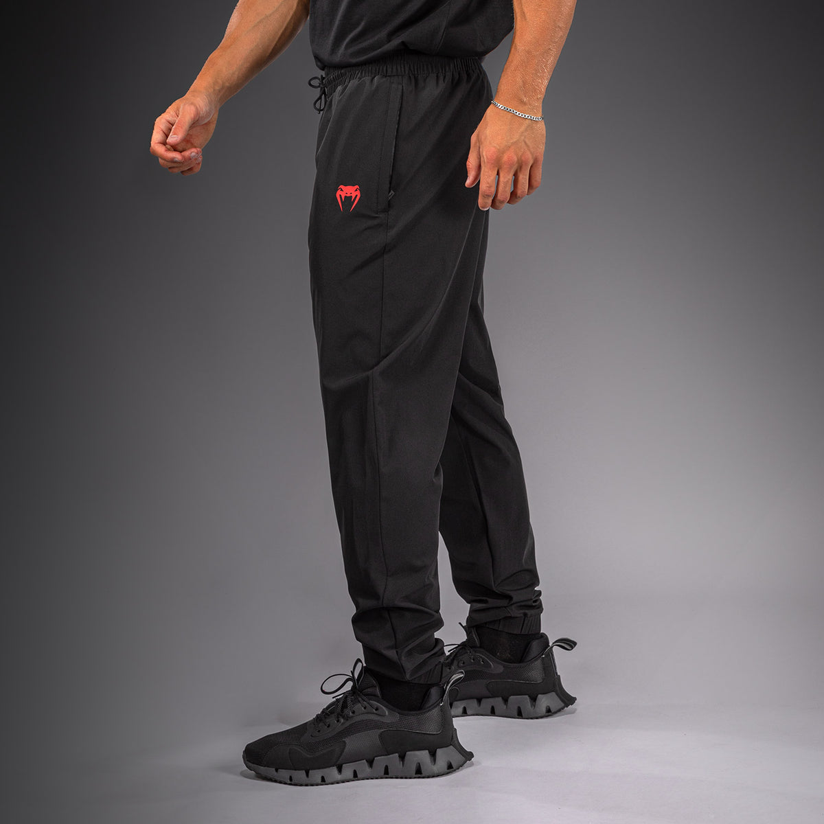 Venum Amazonia Reborn Pantalón de chándal - Negro/Rojo