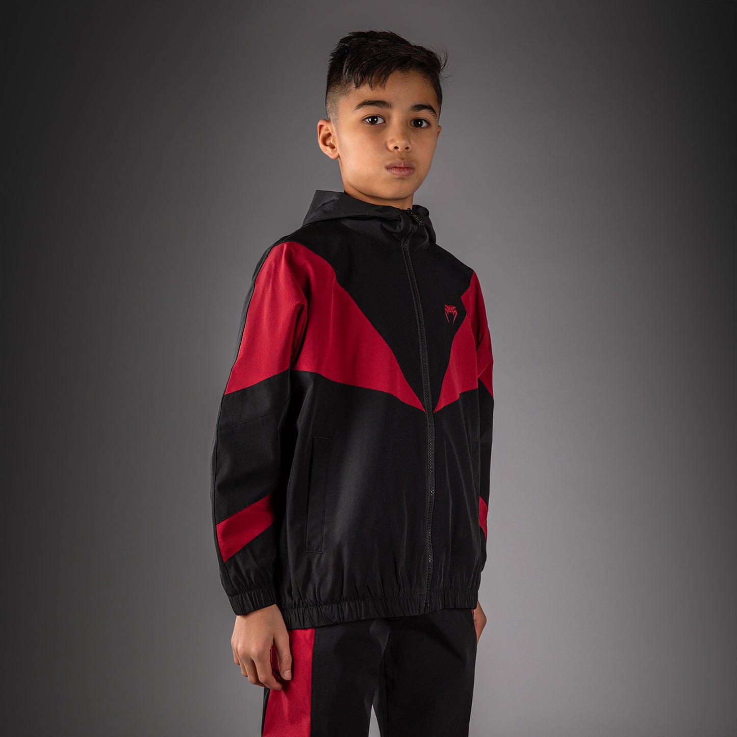 Venum Vectra Chaqueta de Chándal para Niño - Negro/Rojo