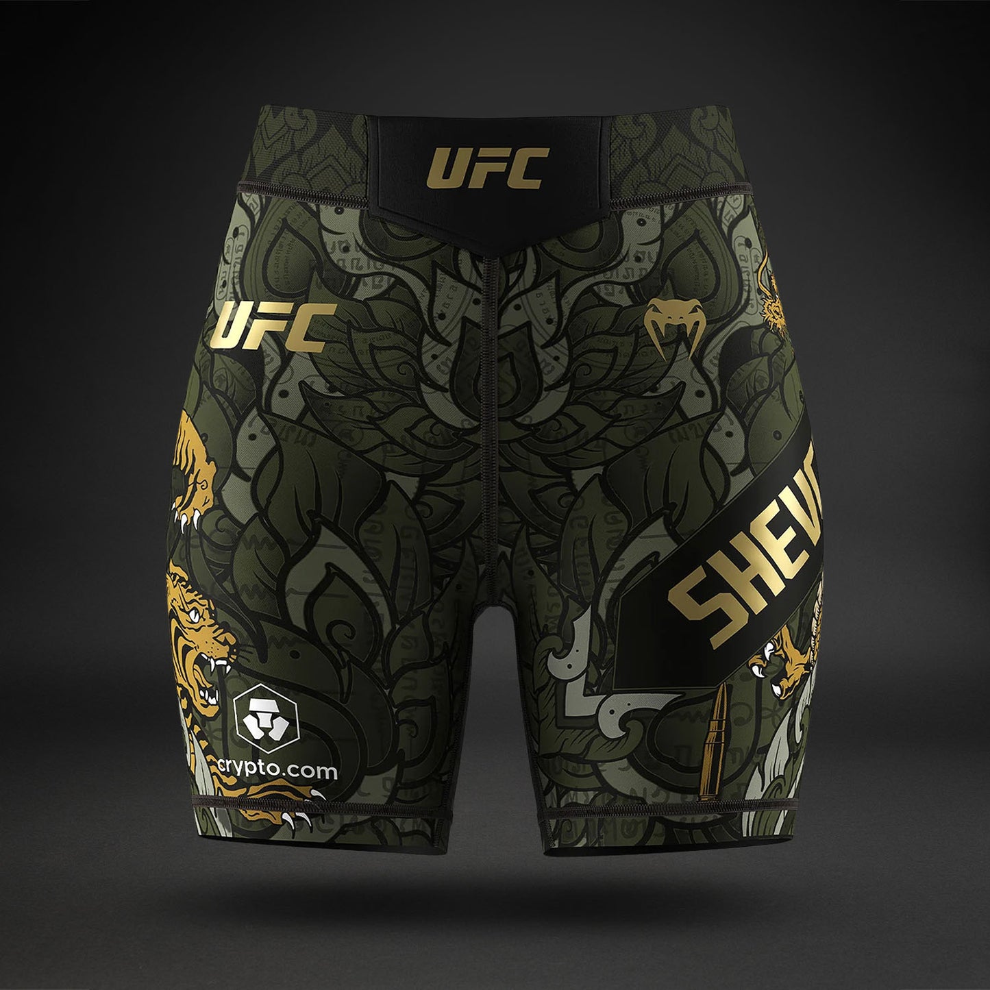 UFC Unrivaled by Venum Valentina Shevchenko Short Vale Tudo para mujer - Verde