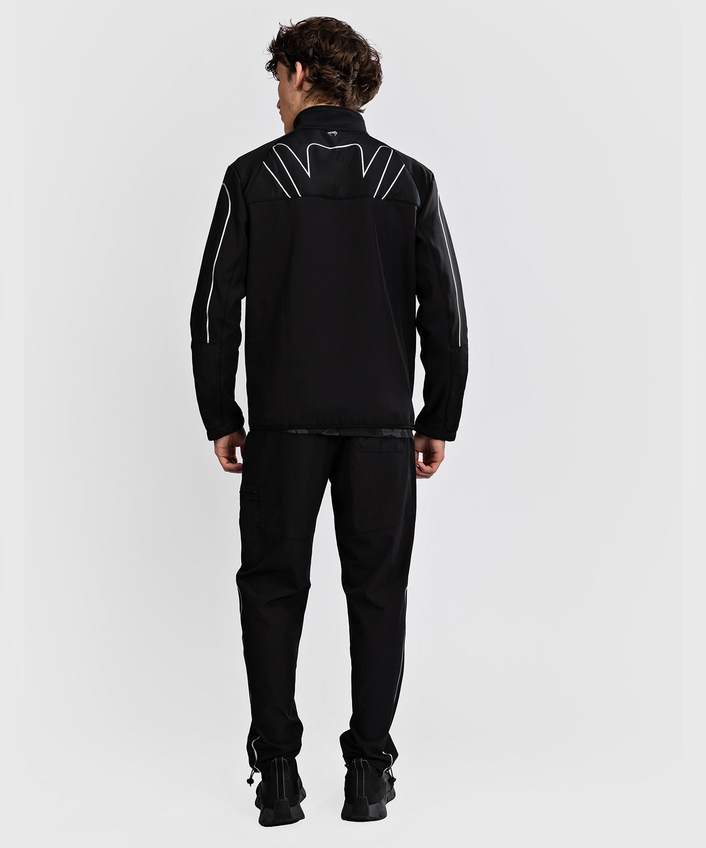 Venum Paddock Chaqueta Softshell Manga Larga - Negro