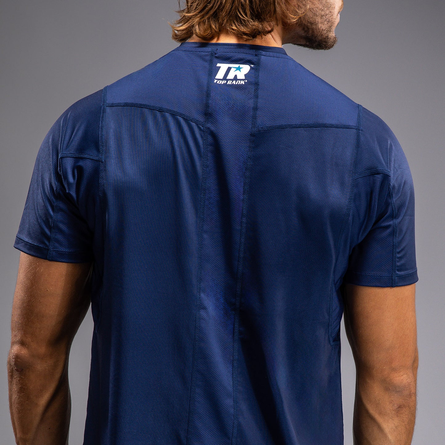 Venum x Top Rank Original Camiseta Dry-Tech para Hombre - Azul Marino