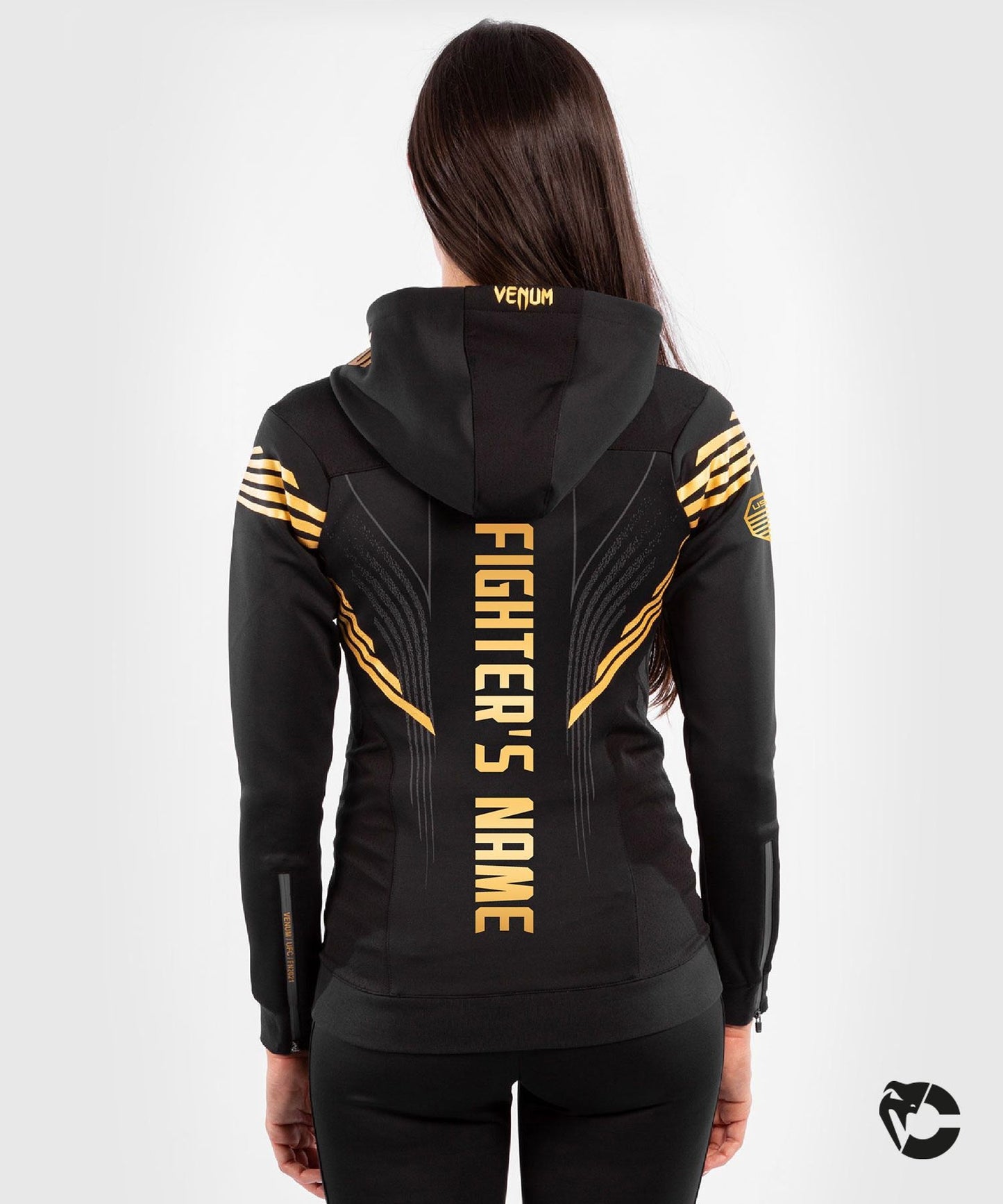 Sudadera Para Mujer Fighters UFC Venum Authentic Fight Night Walkout - Campeón