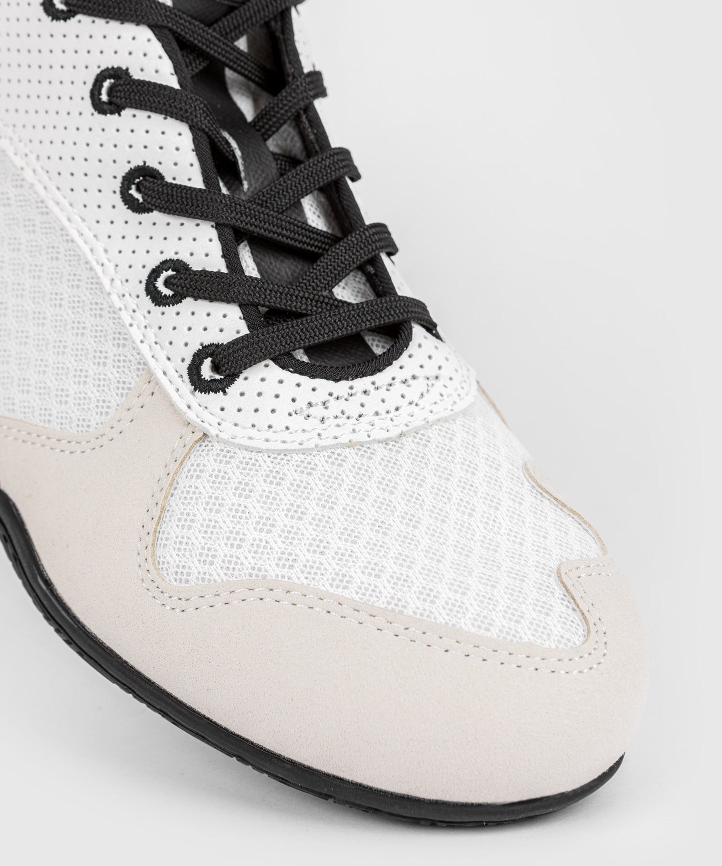 Venum Elite Zapatillas de Boxeo - Blanco/Negro