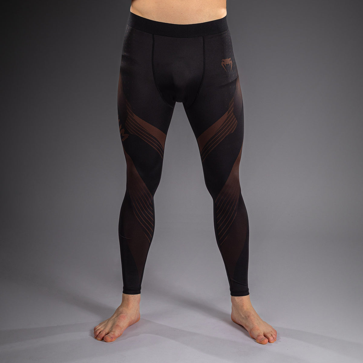 Venum No-Gi 6.0 Spats - Negro/Marrón