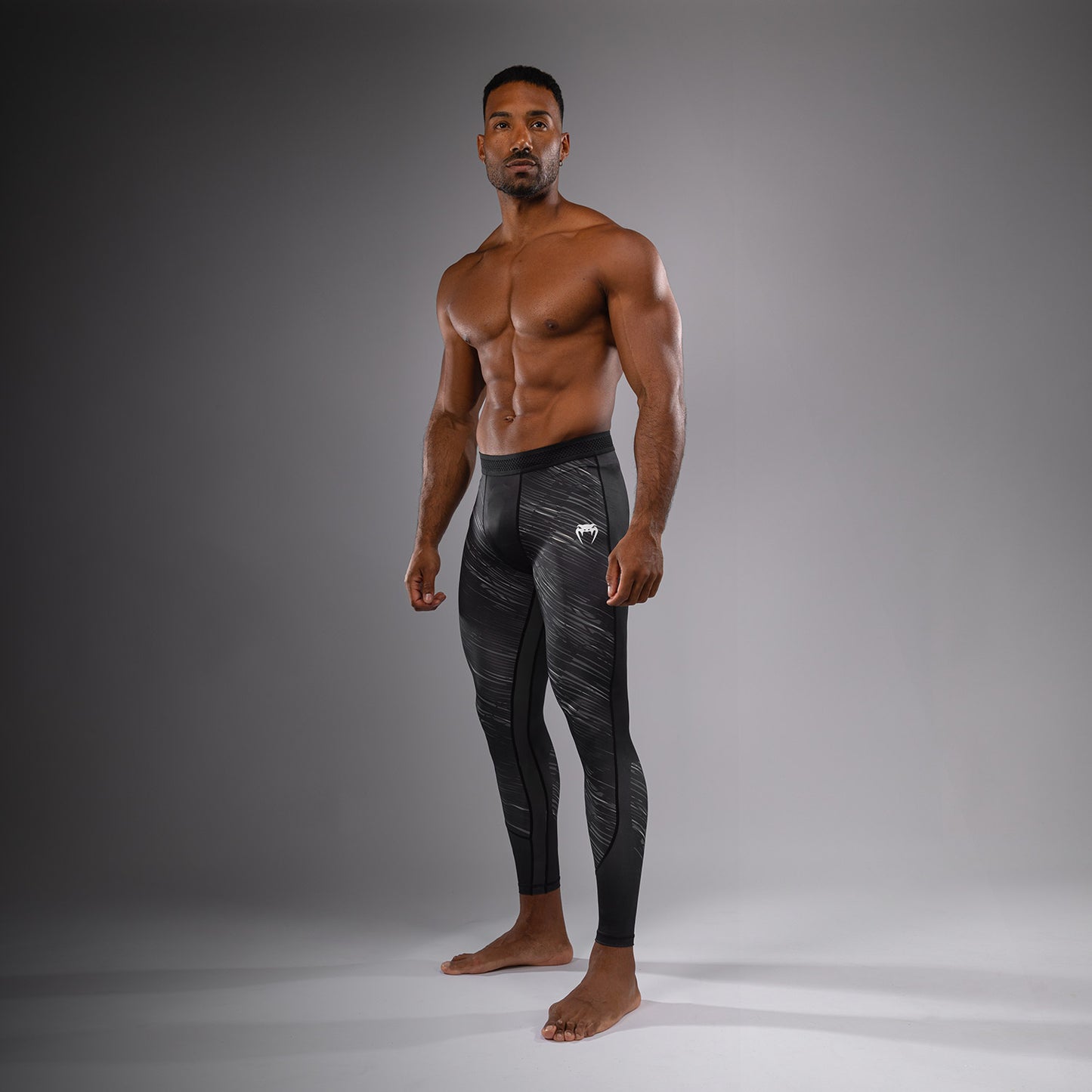 Venum Rapid Spats - Negro/Gris Tormenta