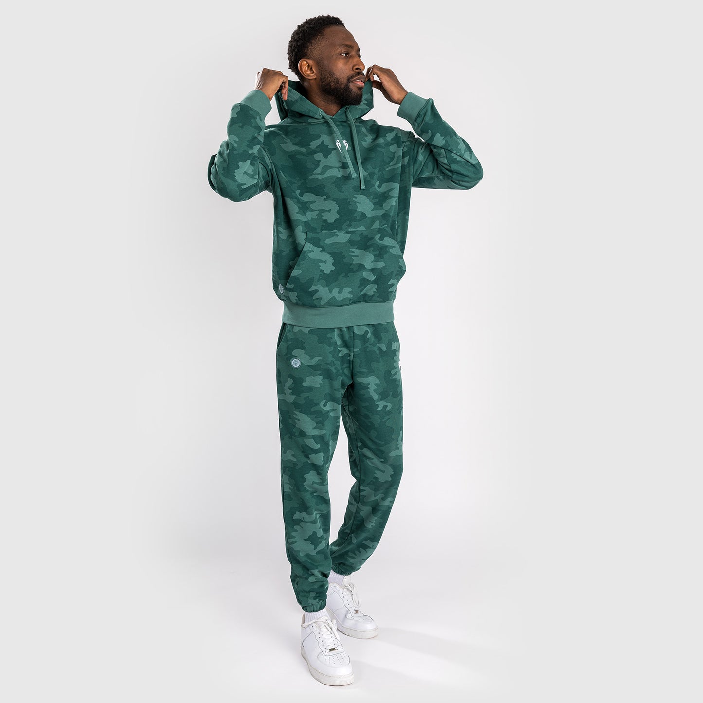 Venum Vortex XL Sudadera Con Capucha para Hombre - Camuflaje Turquesa