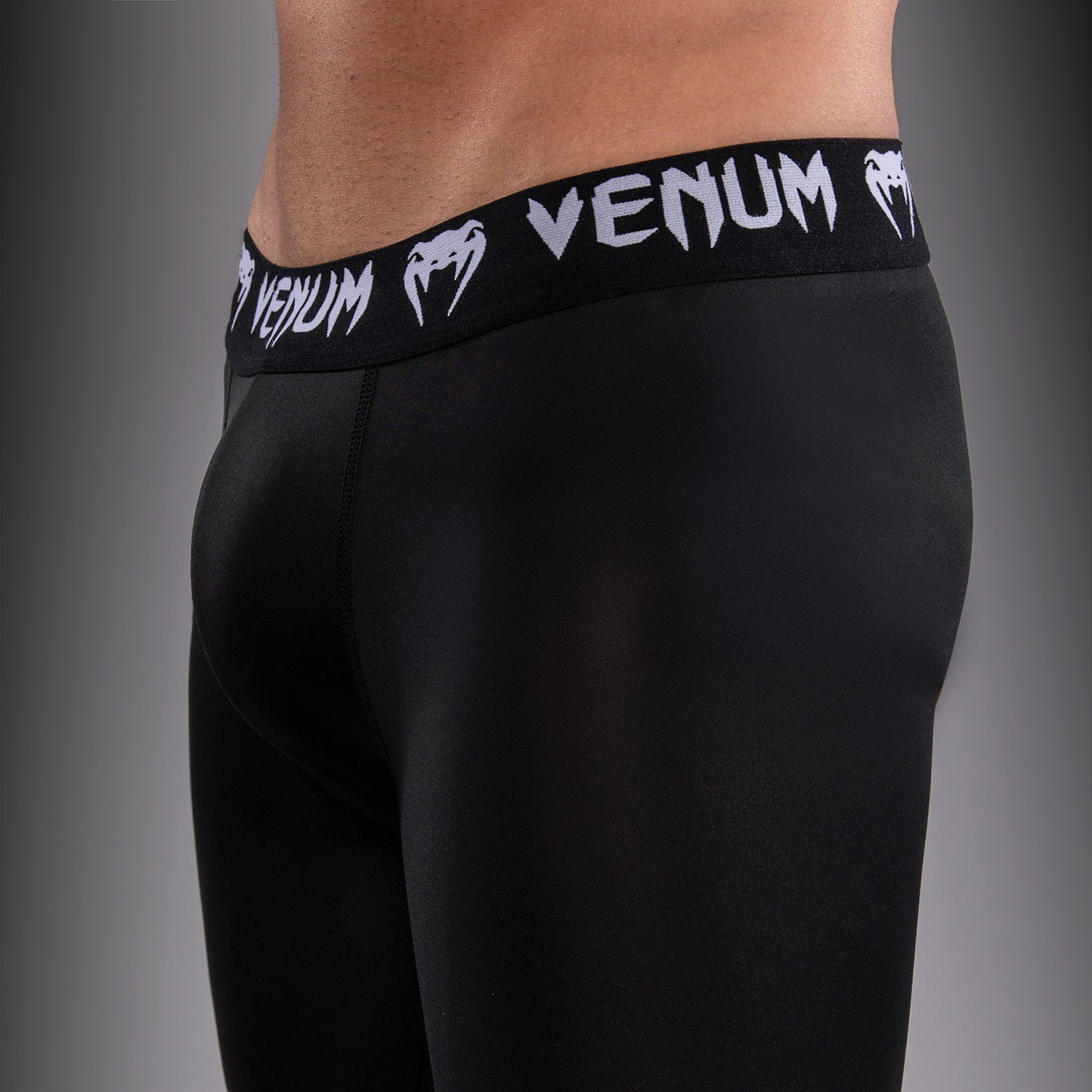 Venum UFC Unity by Venum Authentic Fight Week Short de Compresión Técnico para Hombre - Negro