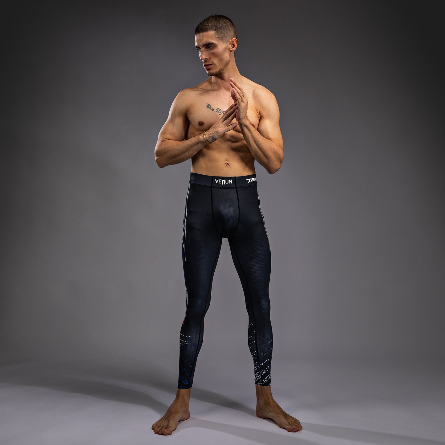 Venum x TEKKEN 8 - Jin Kazama Mallas - Azul/Negro/Blanco