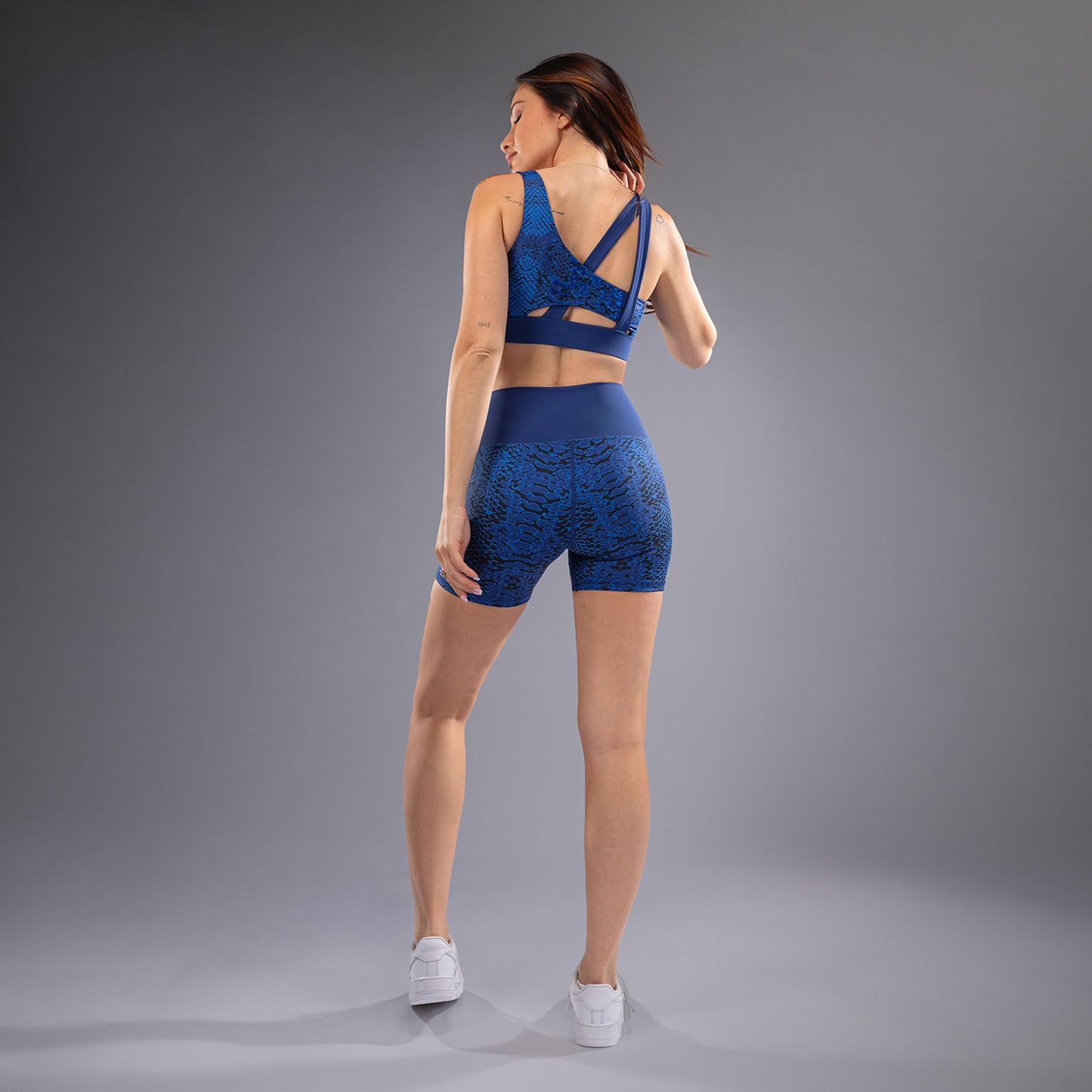 Venum Amazonia Pantalones Cortos de Muay Thai para Mujer - Azul Ultramarino