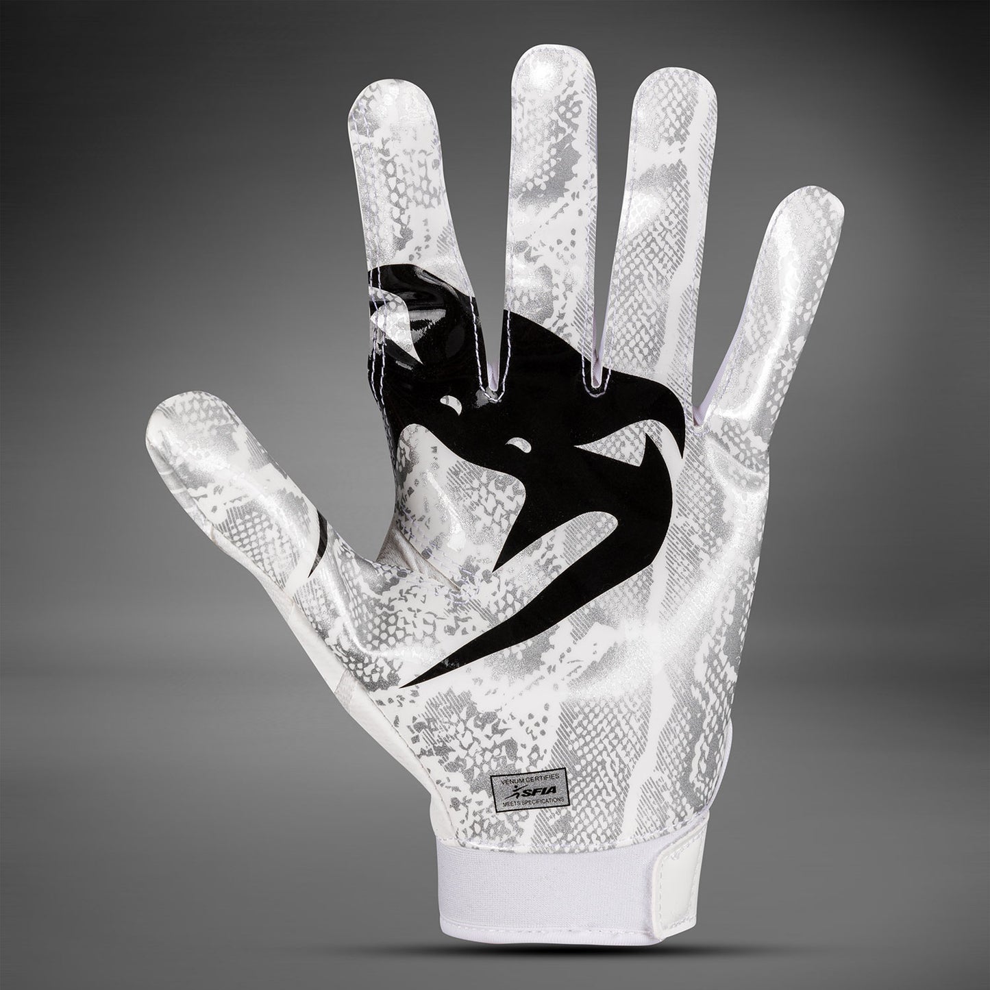 Venum Elite Guantes de Fútbol - Blanco/Negro