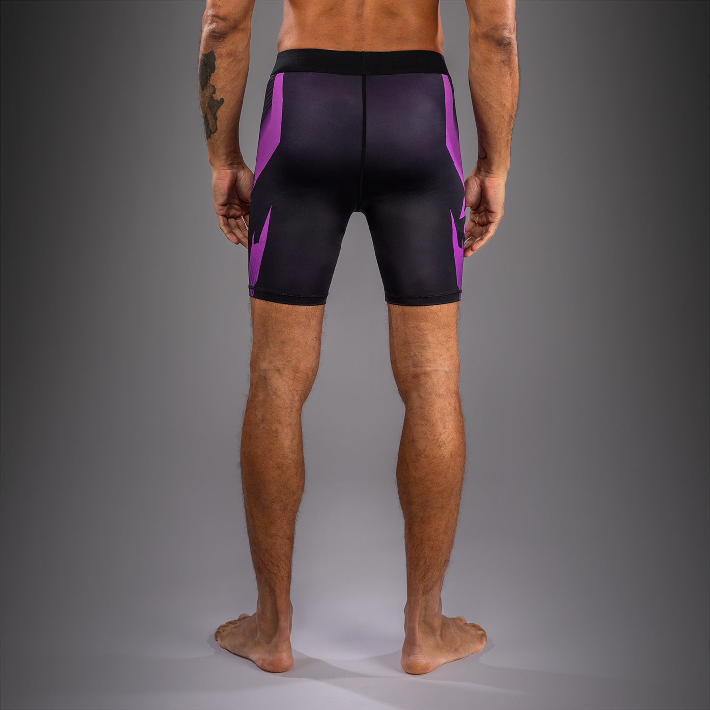 Venum No-Gi 6.0 Pantalón Corto de Compresión - Negro/Púrpura