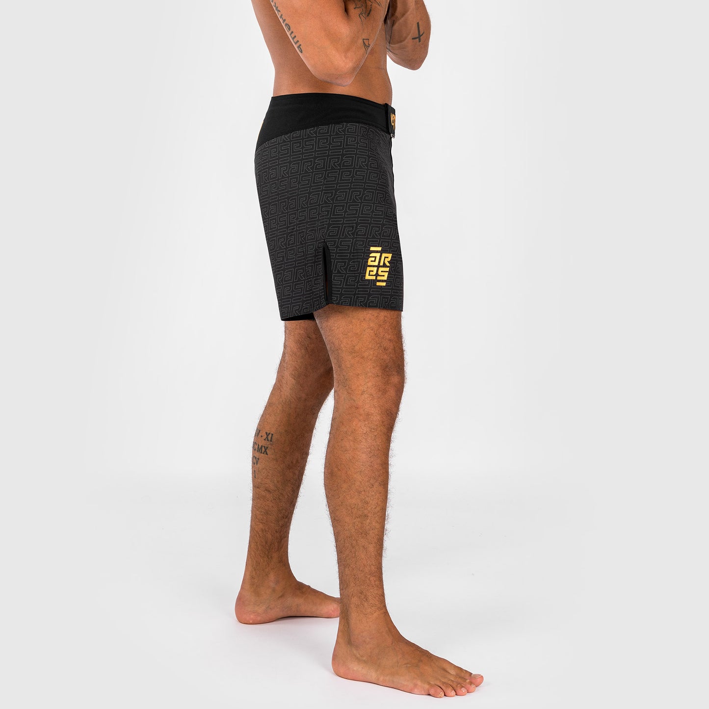 Venum x Ares Pantalones de Lucha para Hombre - Negro/Dorado
