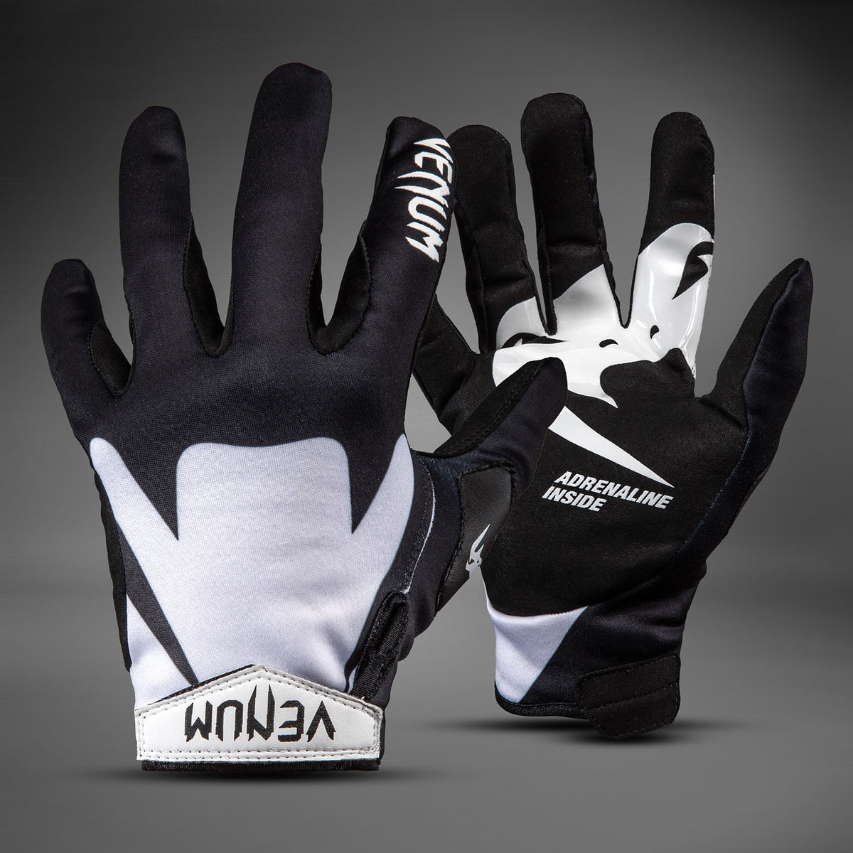 Venum MX Guantes de Motorsports de invierno - Negro/Blanco
