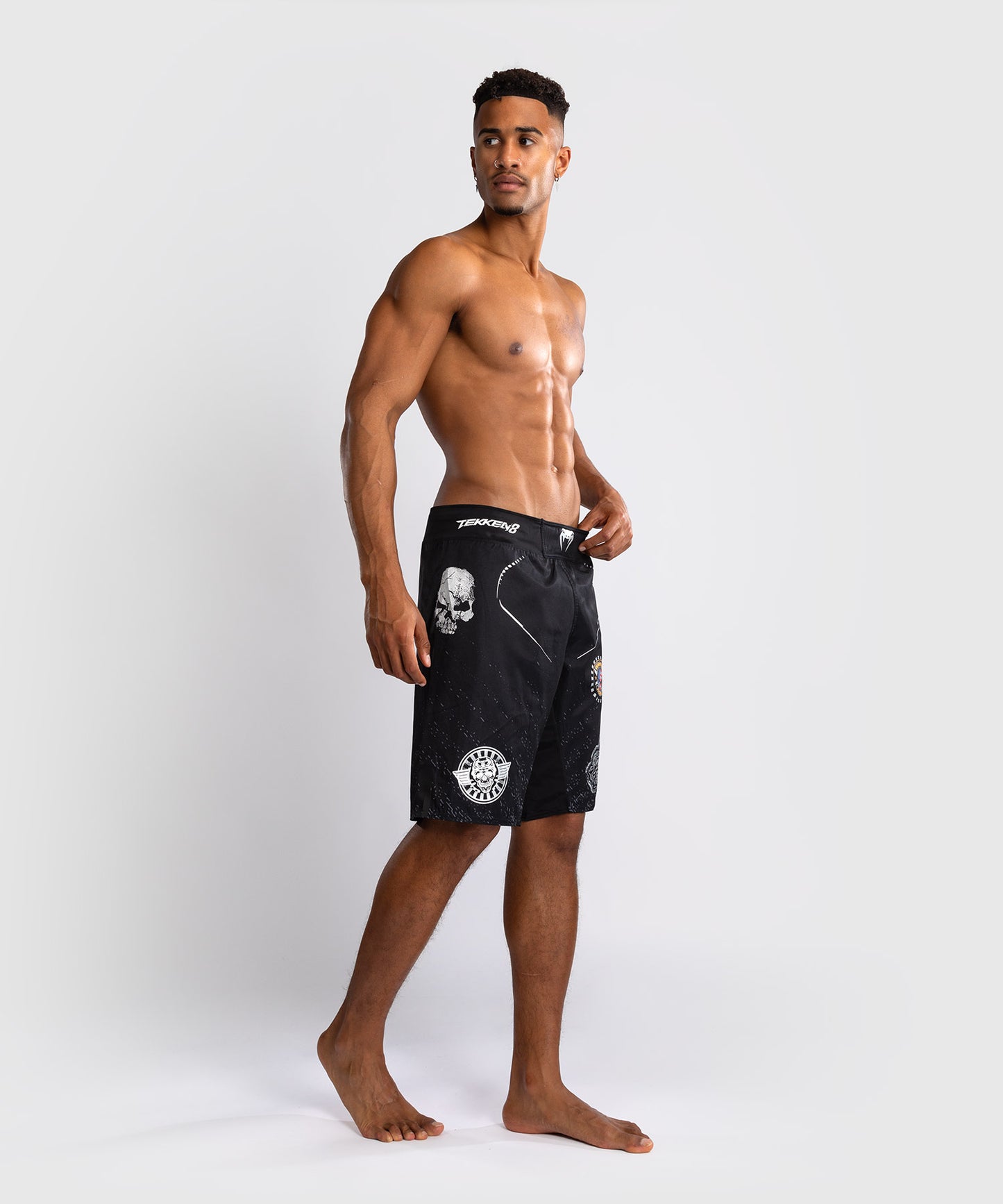 Venum x TEKKEN 8 - Paul Phoenix Pantalones de Lucha - Negro