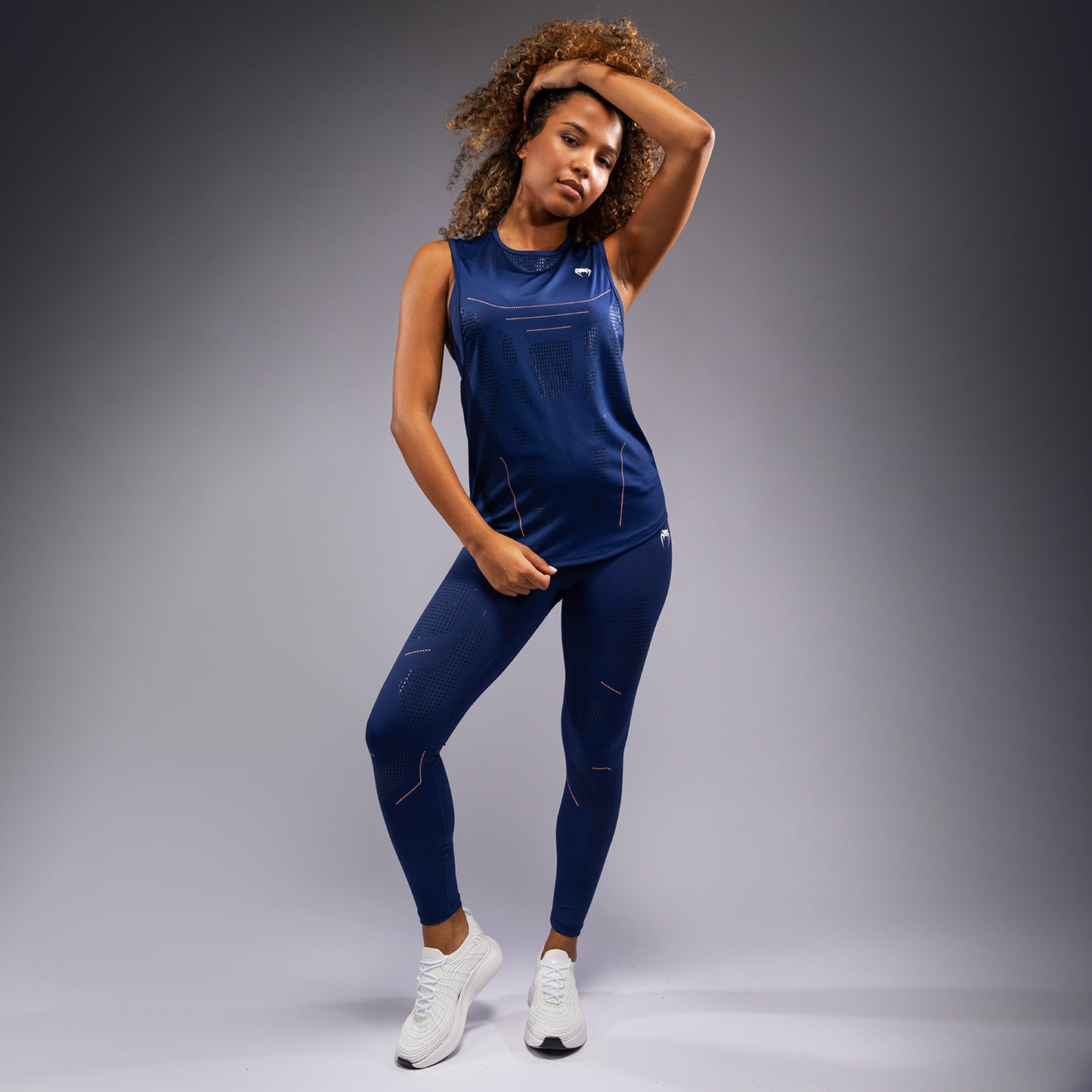 Venum Technical 3.0 Camiseta Sin Mangas Dry Tech para Mujeres - Azul Noche