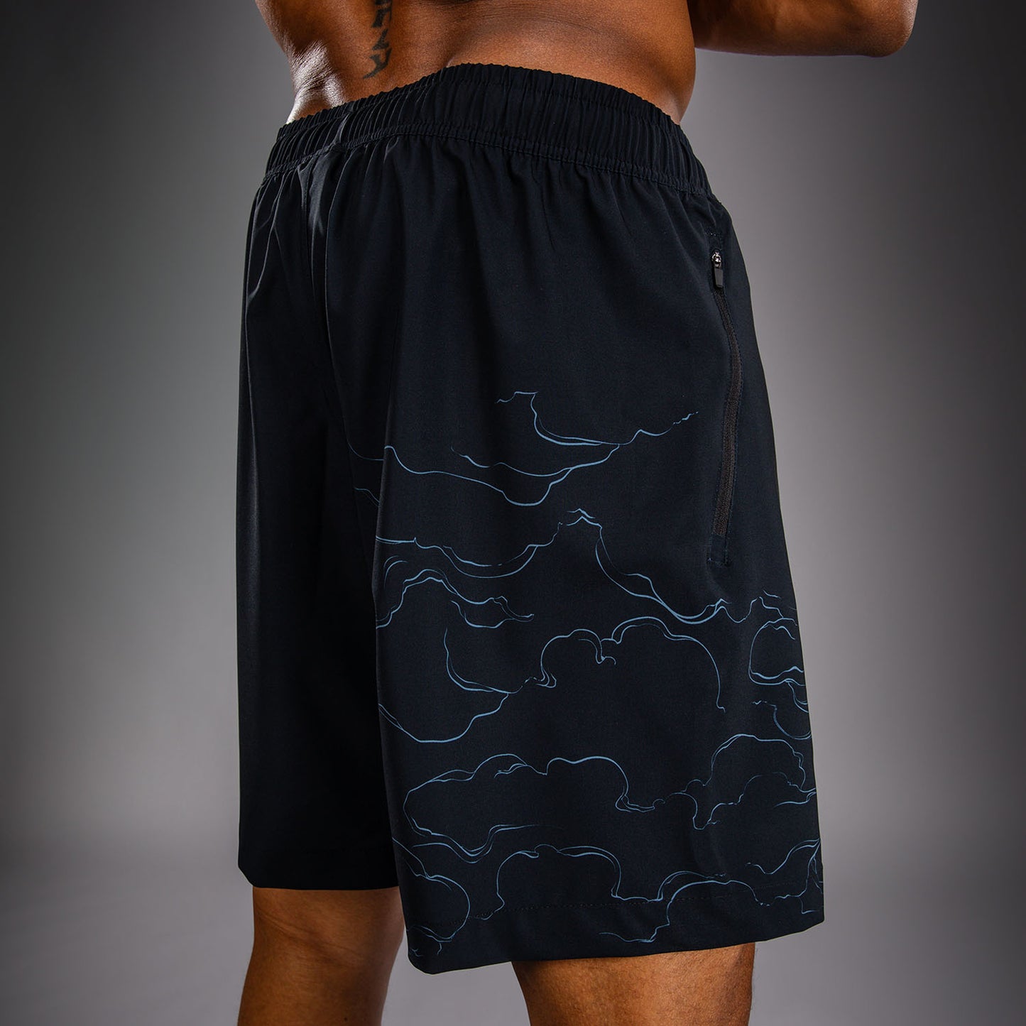 Venum Thunder Short de Entrenamiento – Negro/Gris/Cobre