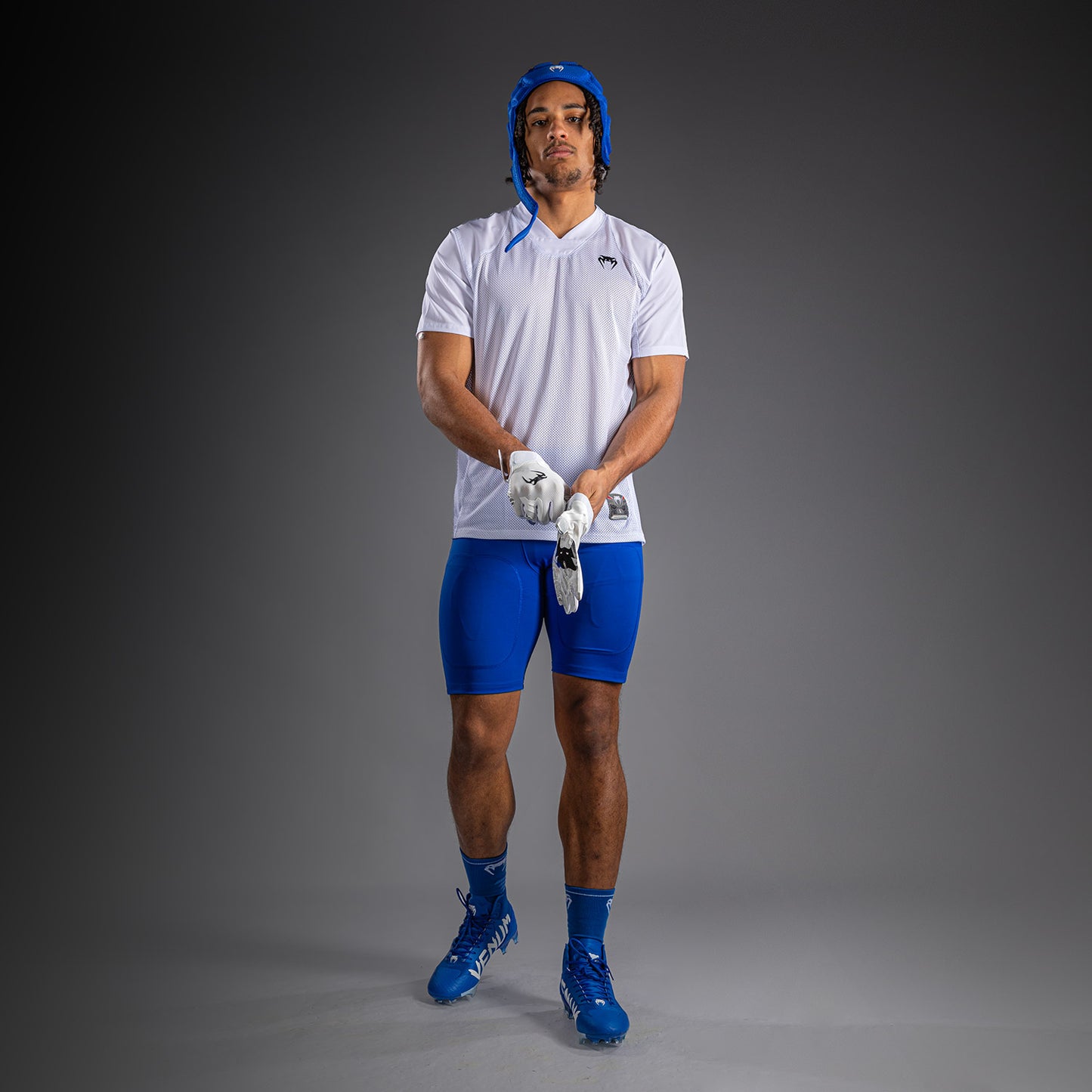 Venum Elite Fútbol Short de Compresión - Azul Real