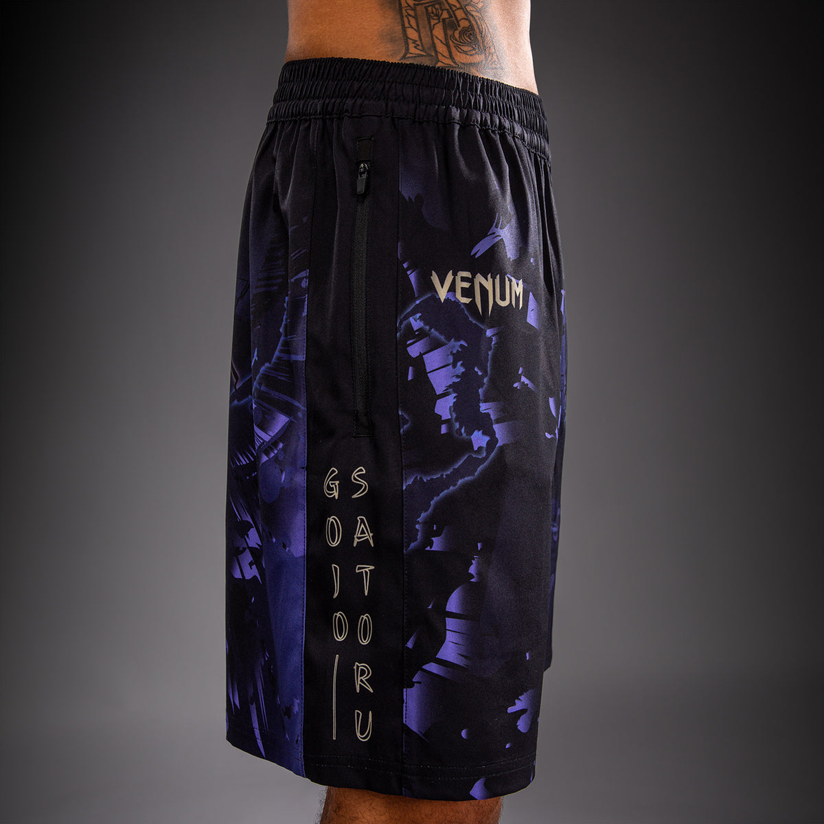 Jujutsu Kaisen x Venum Gojo Short de Entrenamiento – Morado