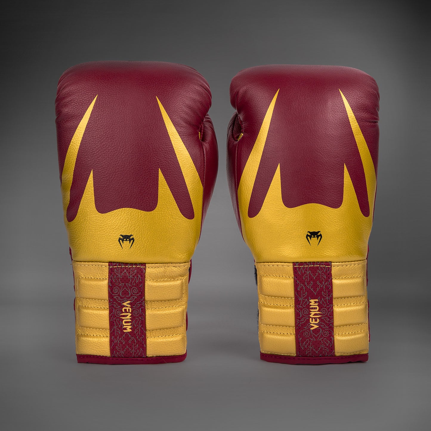 Venum Reverso Guantes de Boxeo - Rojo Cereza/Dorado